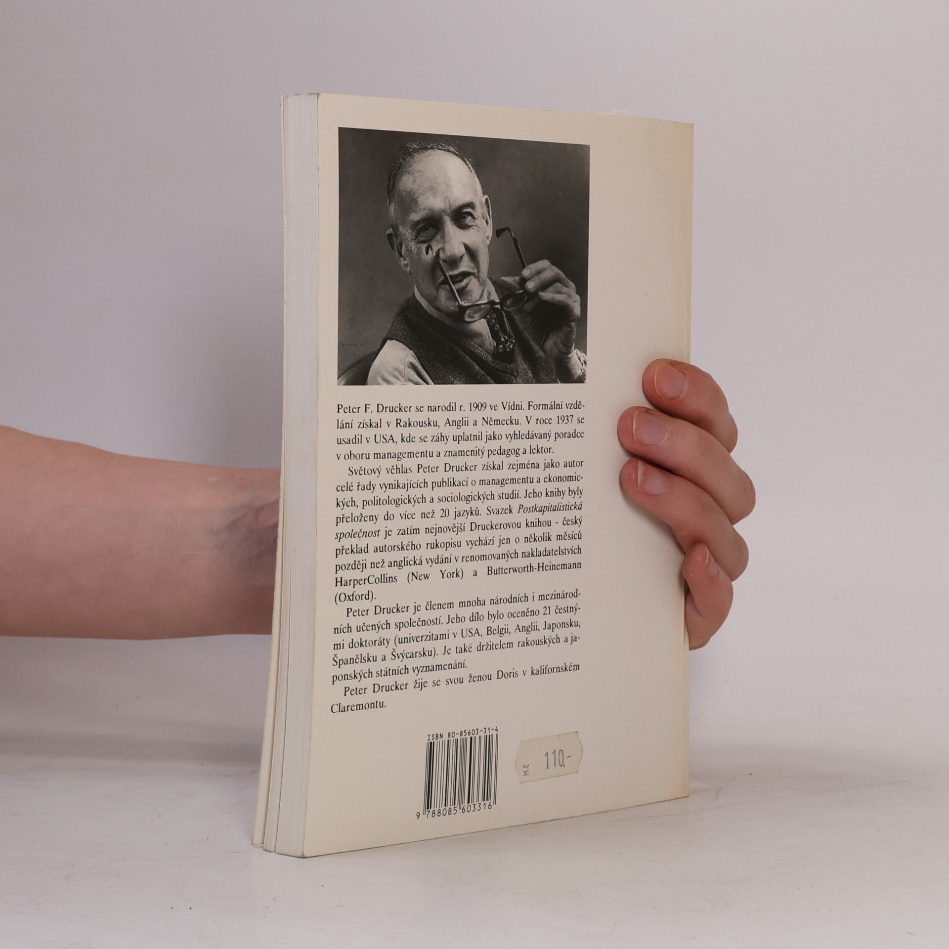 Peter Drucker Postkapitalistická společnost