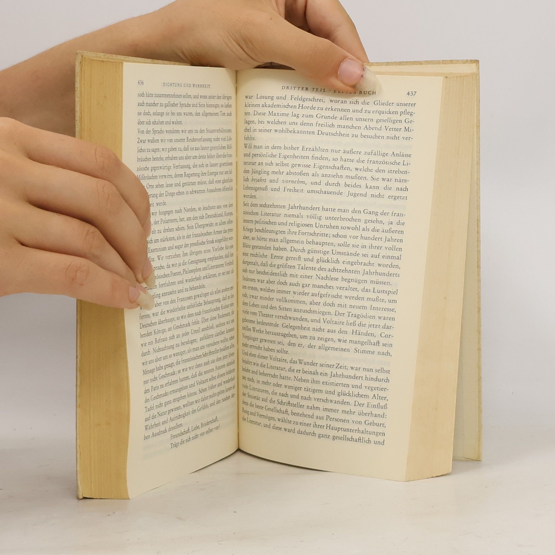 Johann Wolfgang von Goethe Goethe Werke 5. Dichtung und Wahrheit