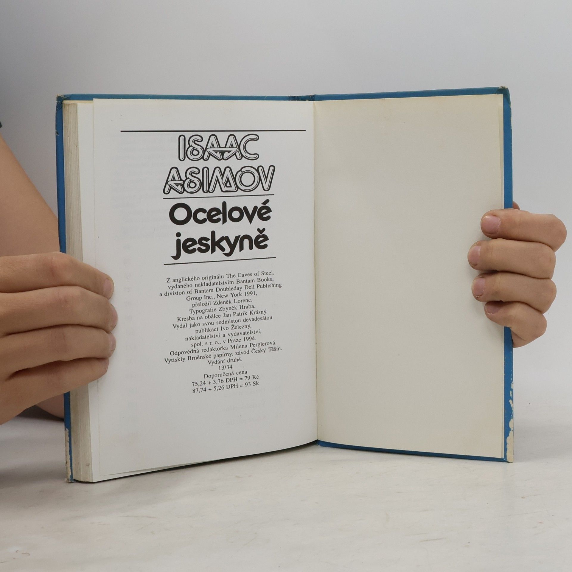 Isaac Asimov Ocelové jeskyně