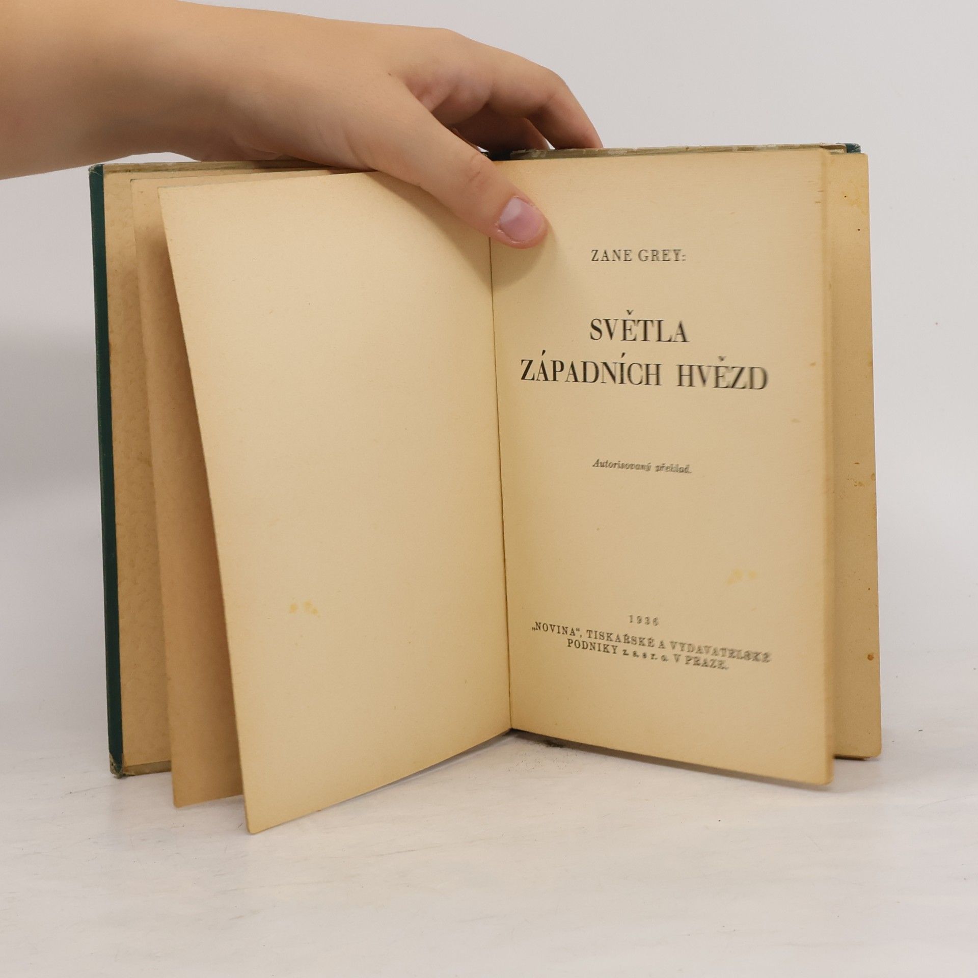 Zane Grey Světla západních hvězd