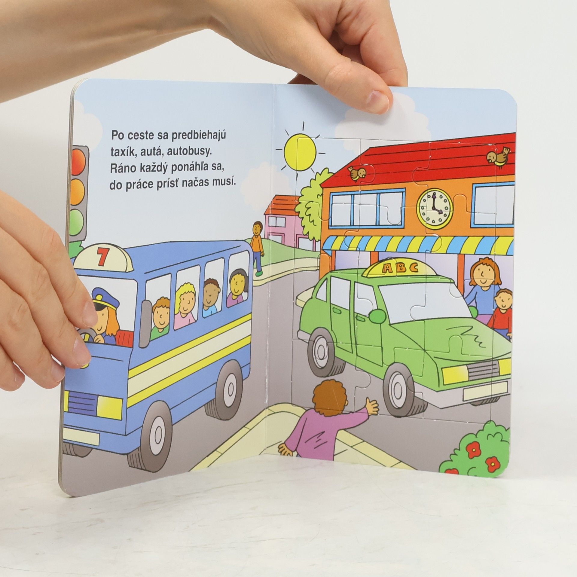 Mária Štefánková Autá. Skladačky puzzle 3