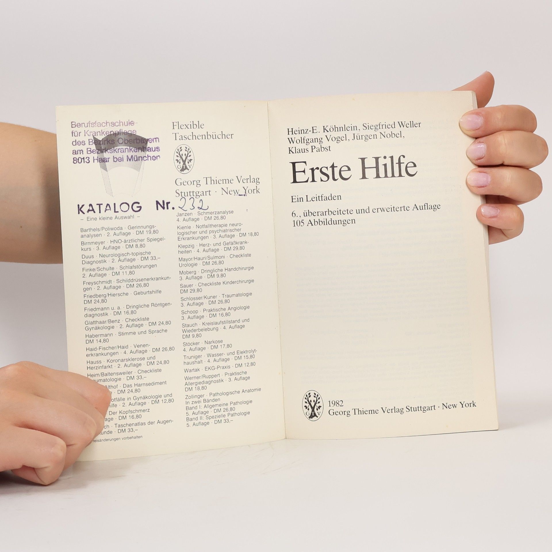 Heinz-Edzard Köhnlein Erste Hilfe