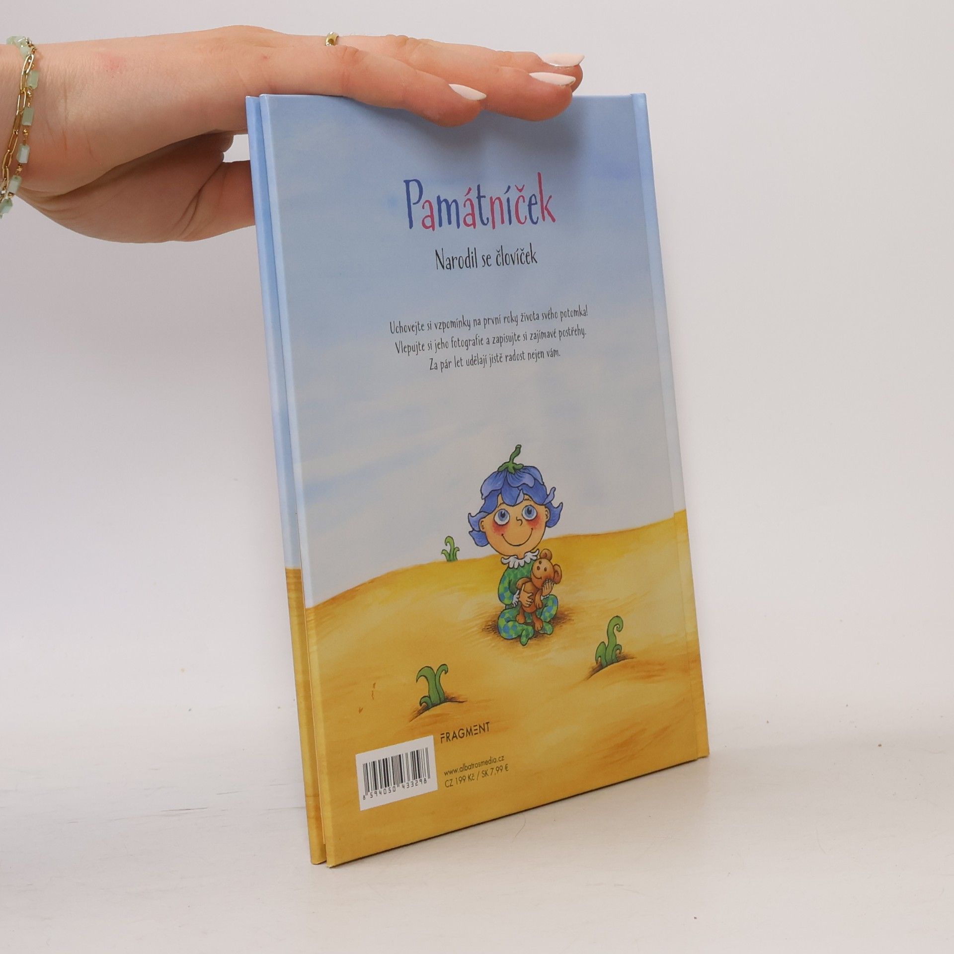 Jarmila Langerová Památníček - narodil se človíček