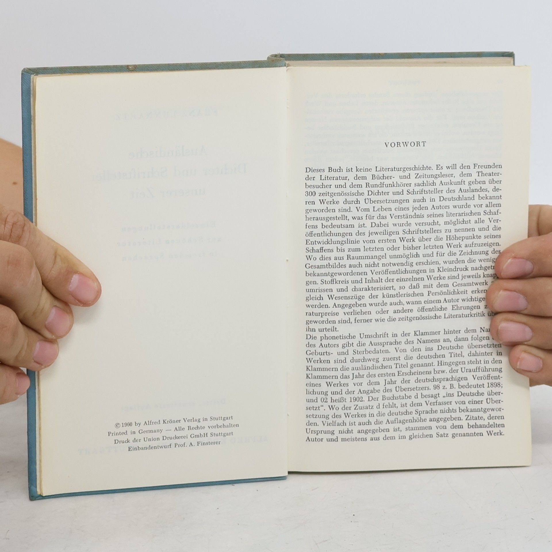 Franz Lennartz Ausländische Dichter und Schriftsteller unserer Zeit