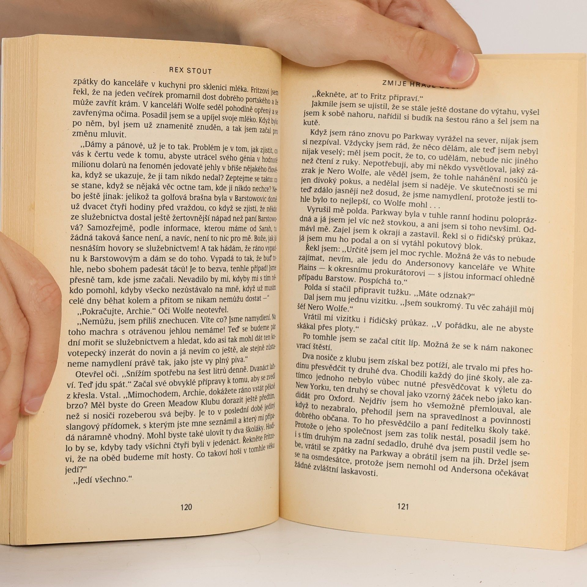 Rex Stout Zmije hraje golf