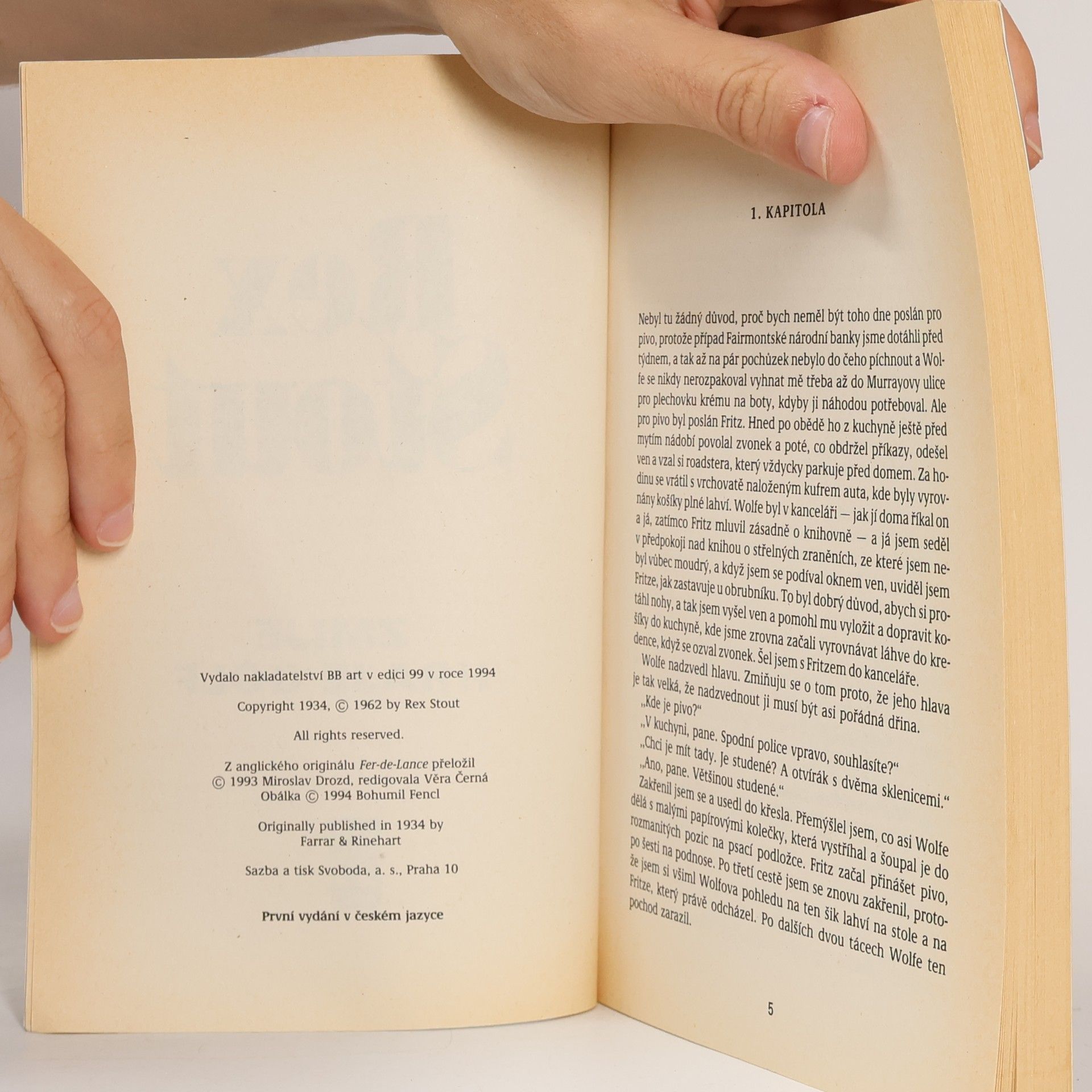 Rex Stout Zmije hraje golf
