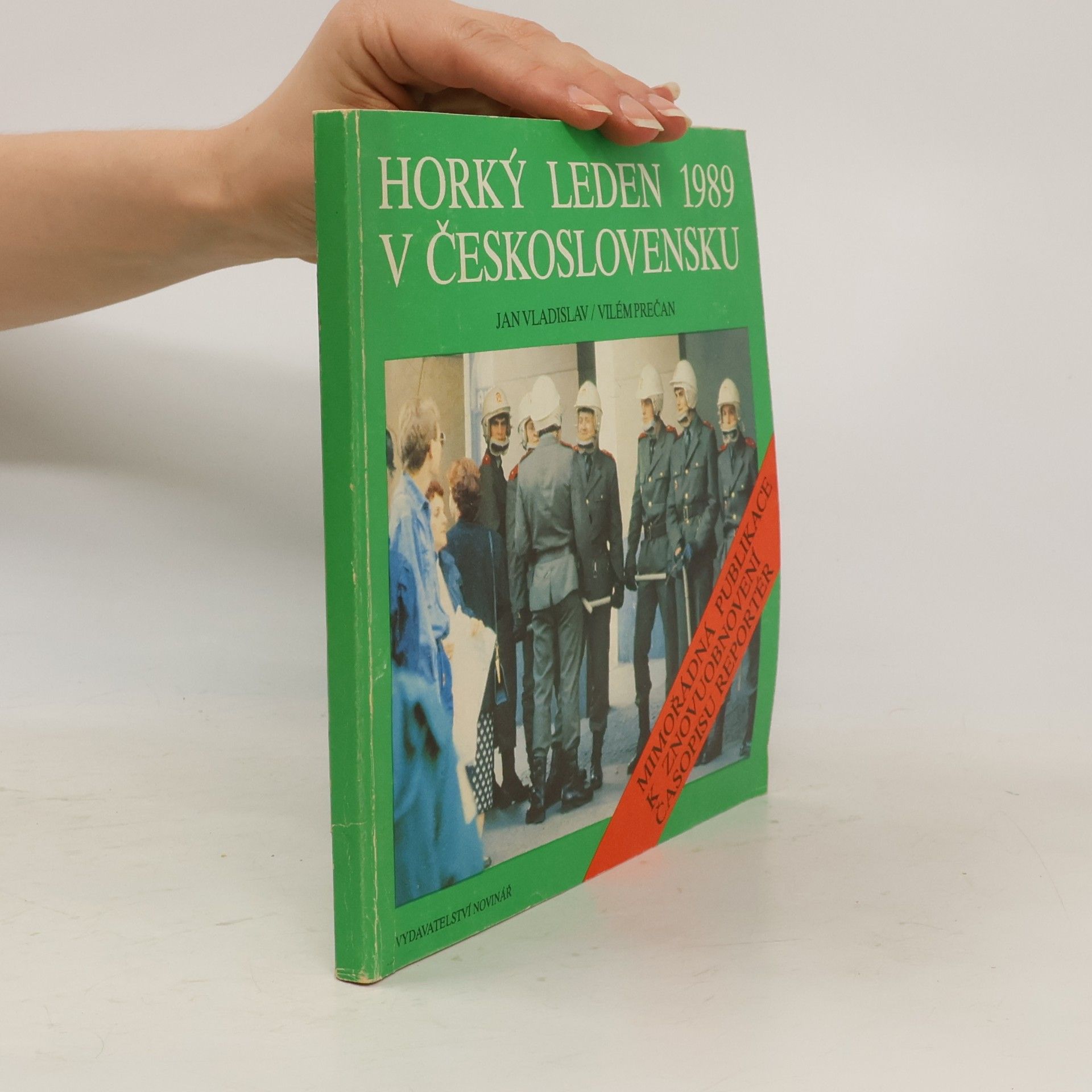 Jan Vladislav Horký leden 1989 v Československu