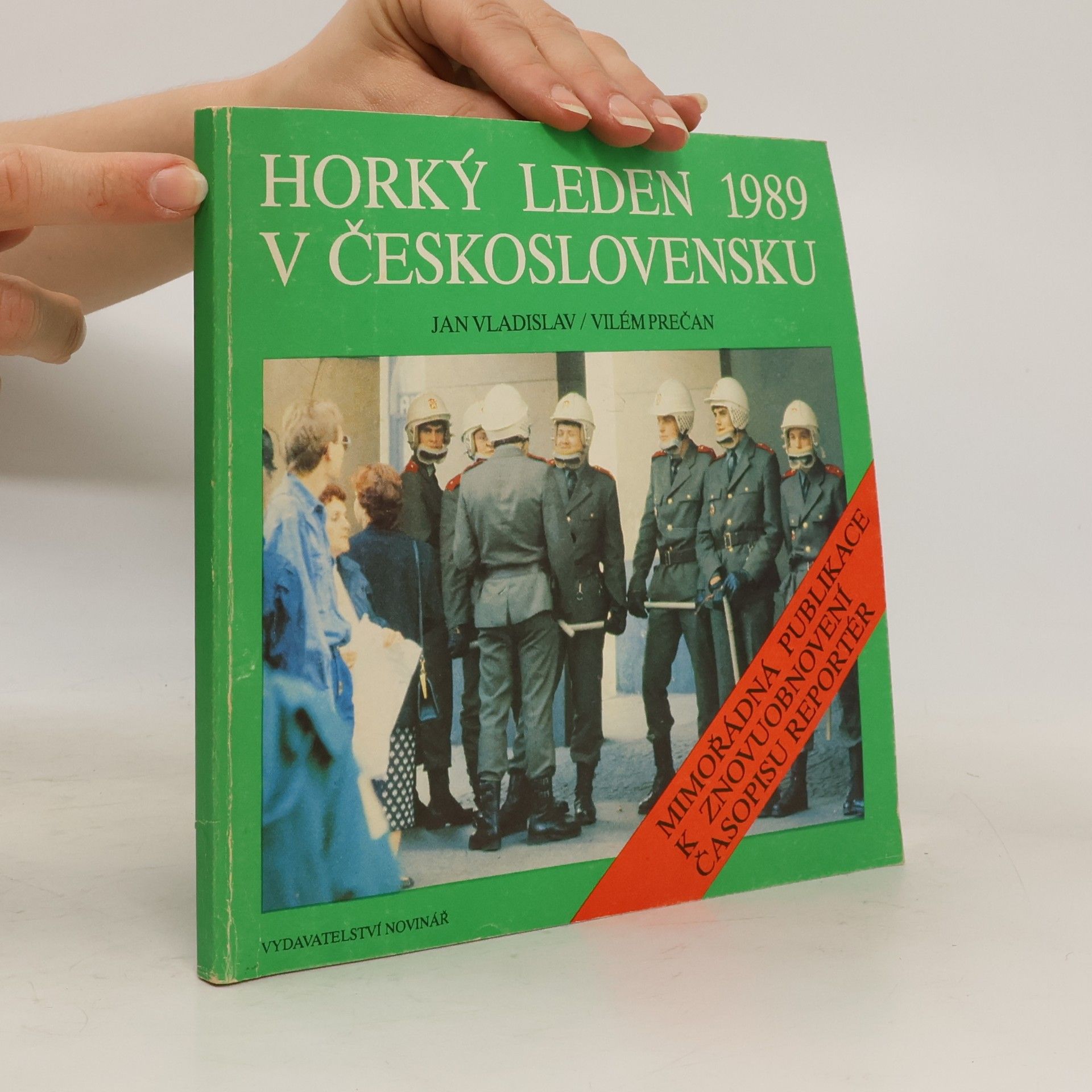Jan Vladislav Horký leden 1989 v Československu
