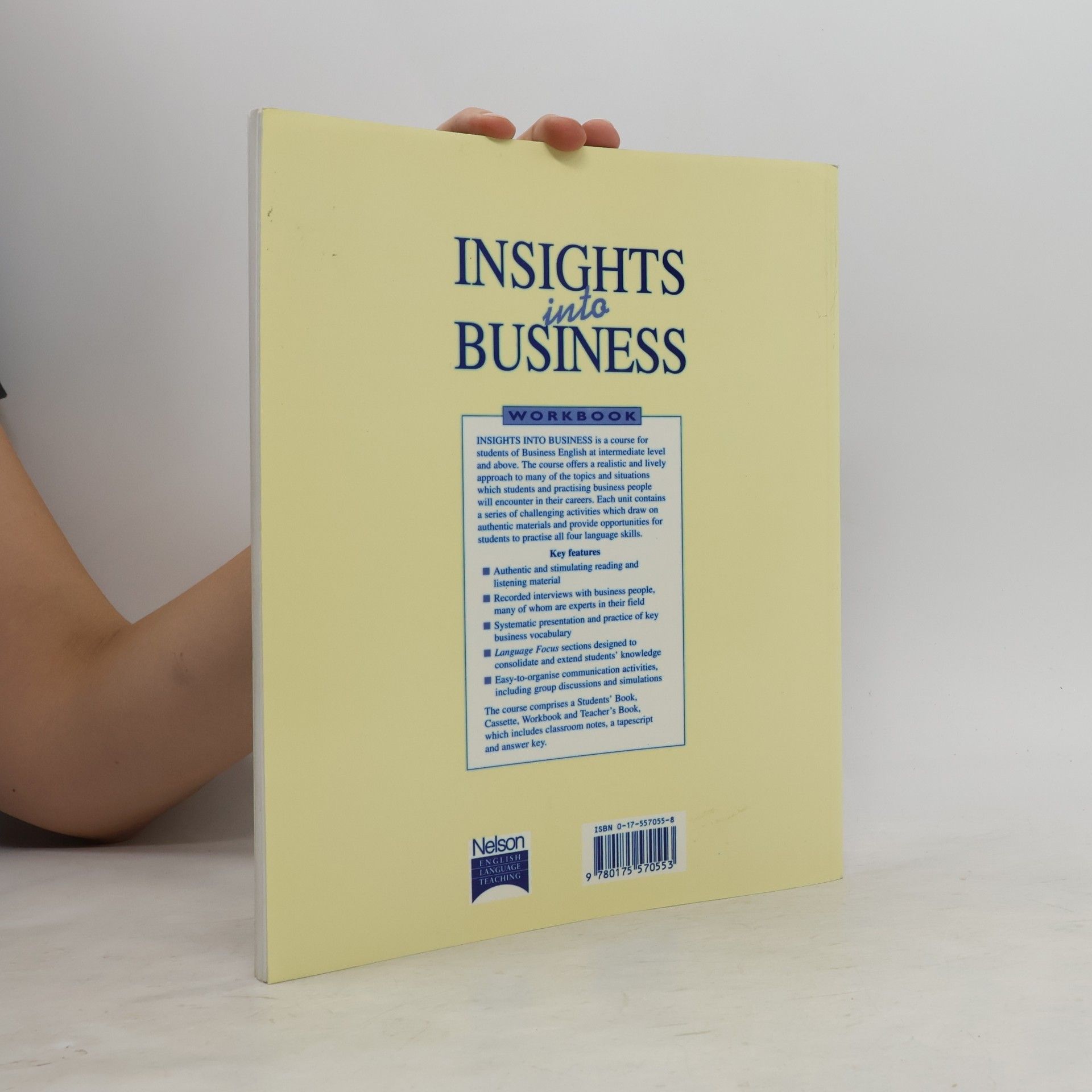 Graham Tullis Insights into Business. Workbook