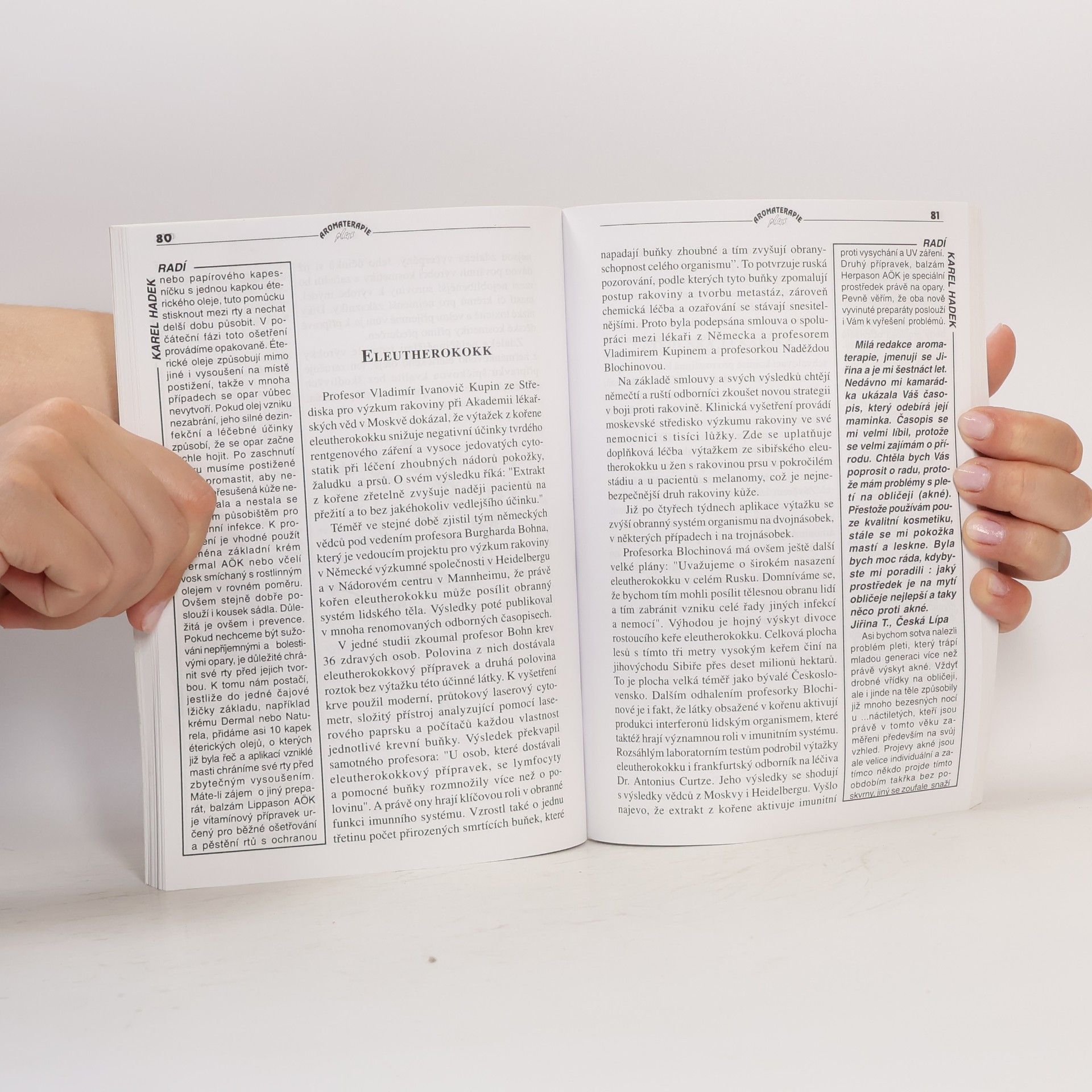 Various authors Aromaterapie plus