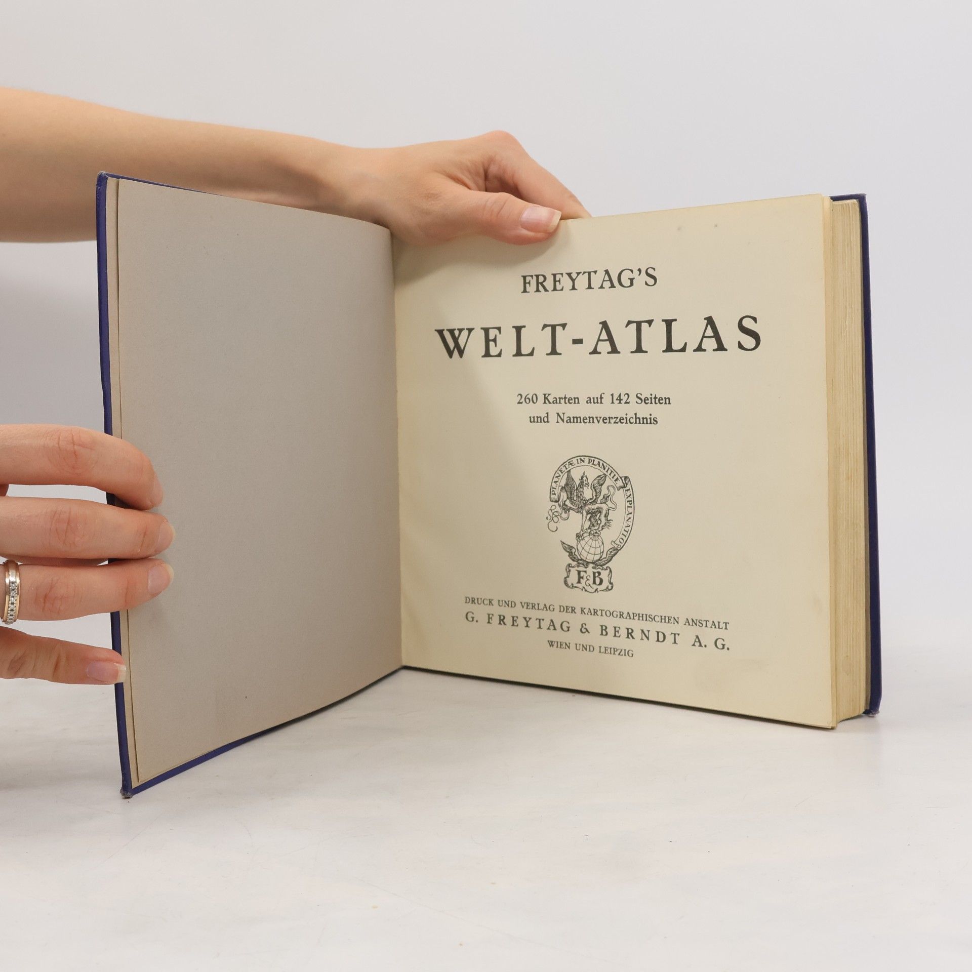 G. Freytag G. Freytag's Welt-Atlas