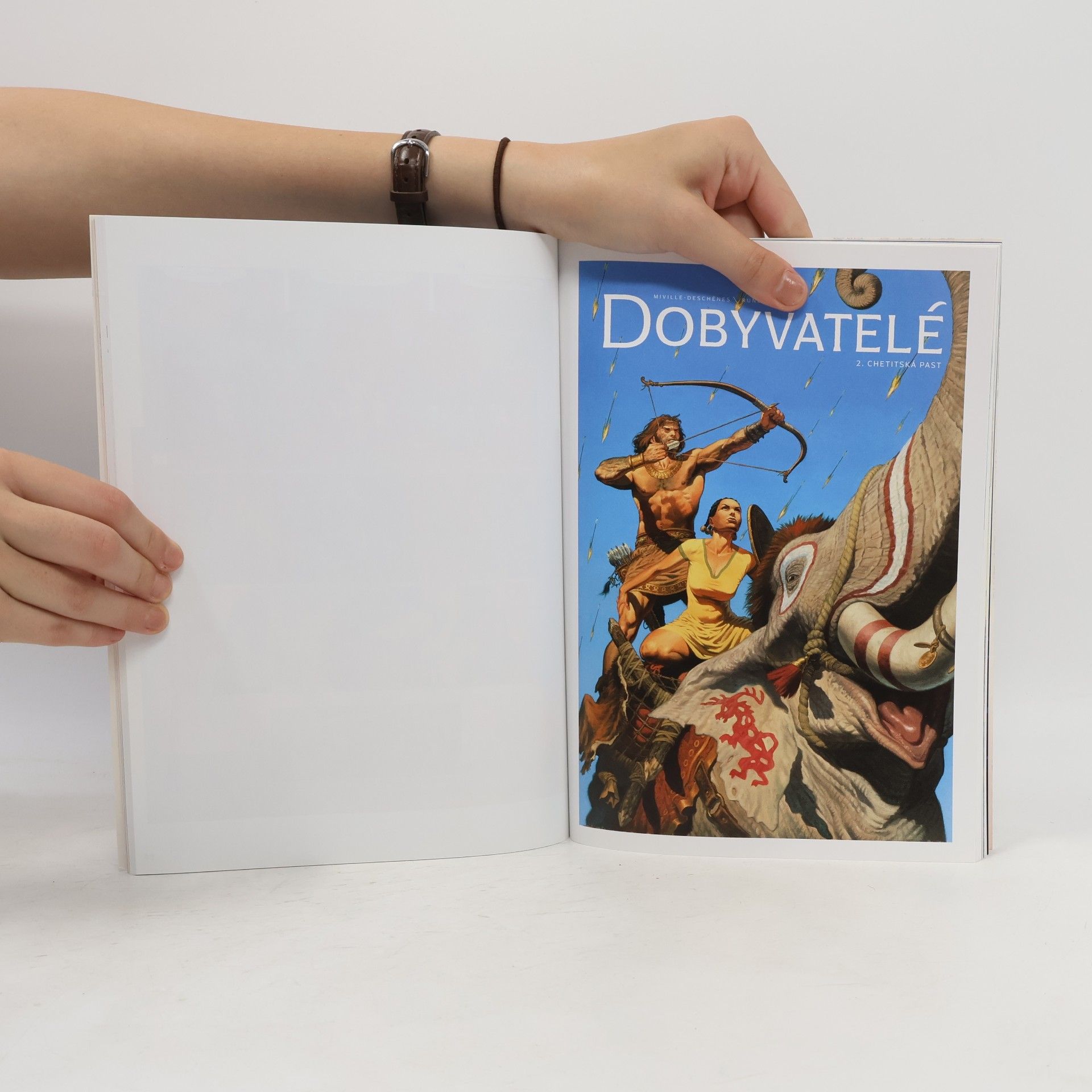 Sylvian Runberg Dobyvatelé: 1. Horda živých a 2. Chetitská past