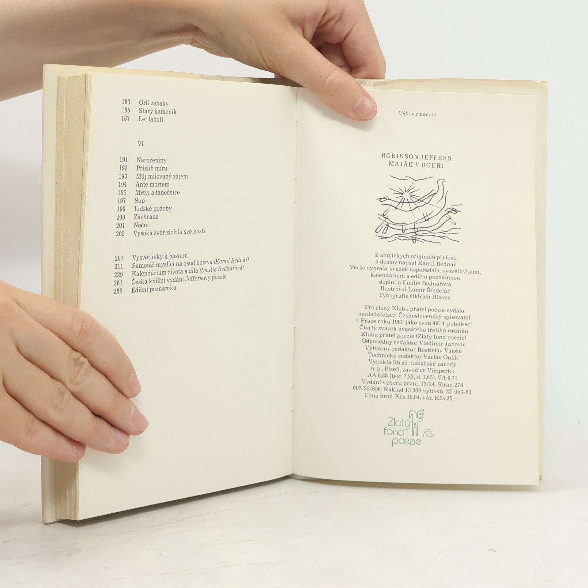 Robinson Jeffers Maják v bouři