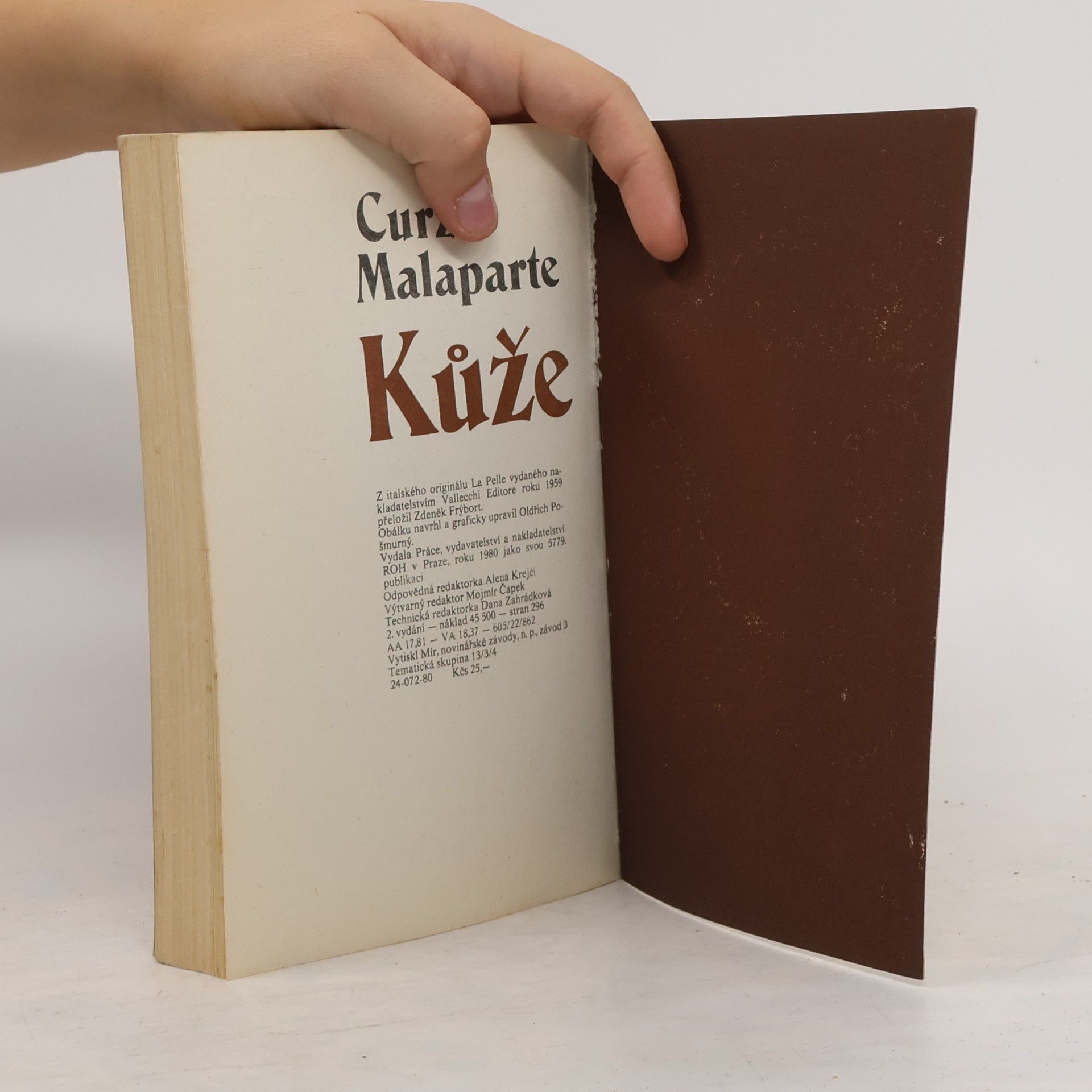 Curzio Malaparte Kůže