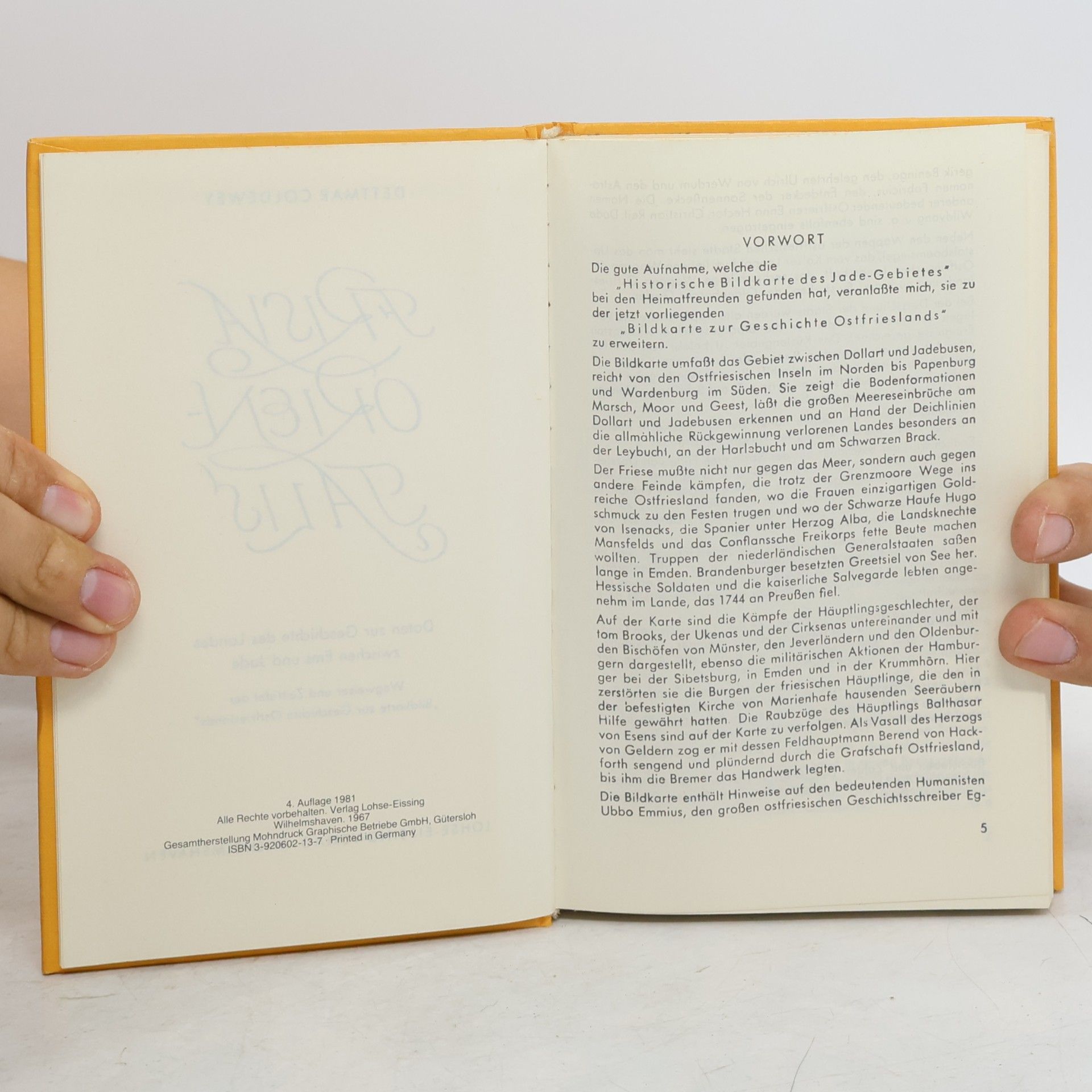 Dettmar Coldewey Frisia Orientalis