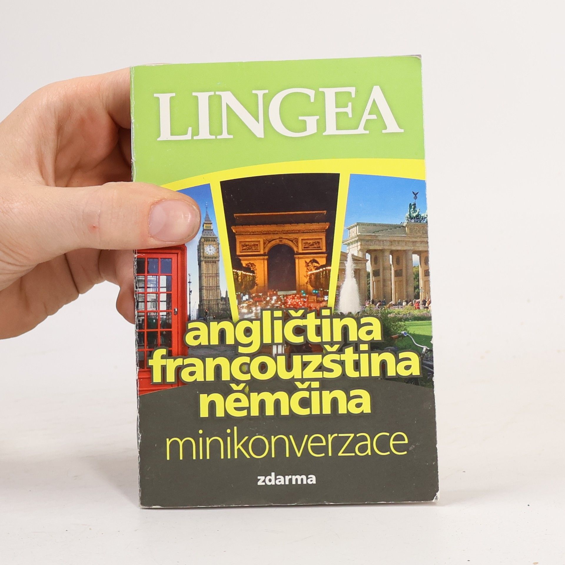 Collectif d'auteurs Angličtina, francouzština, němčina. minikonverzace