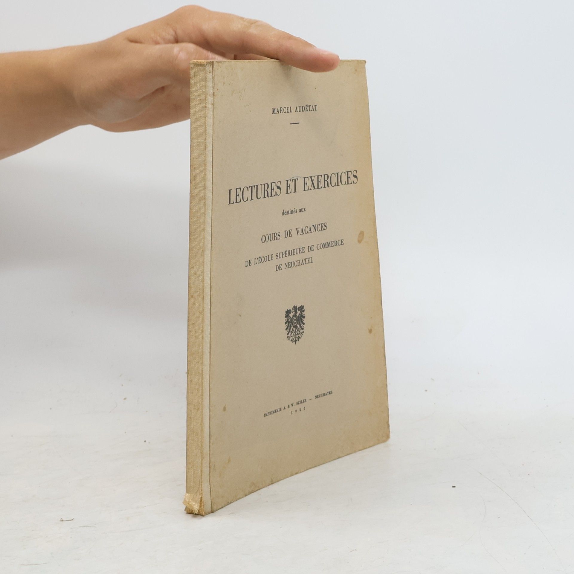 Marcel Audétat Lectures et exercices