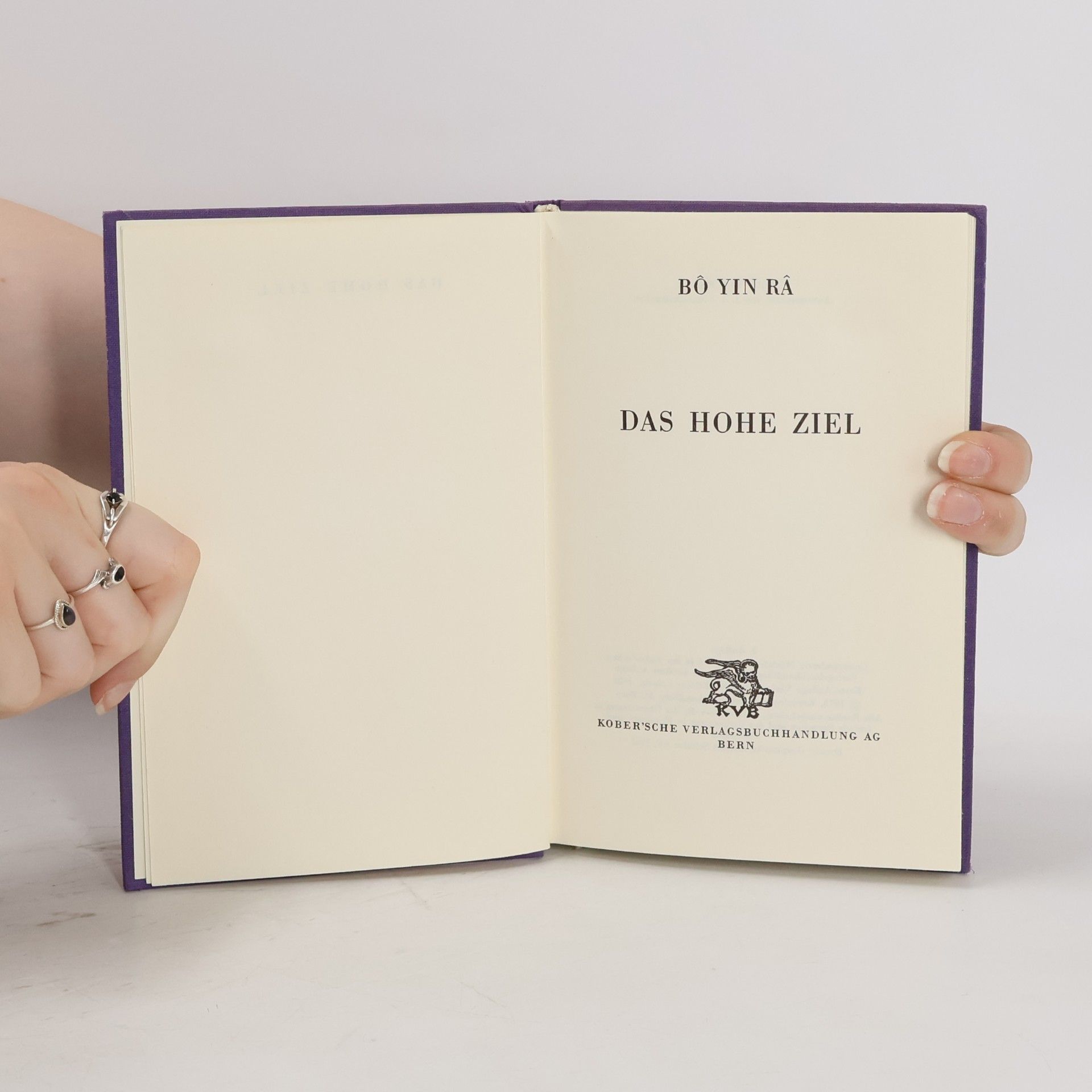 Bô Yin Râ Das Hohe Ziel