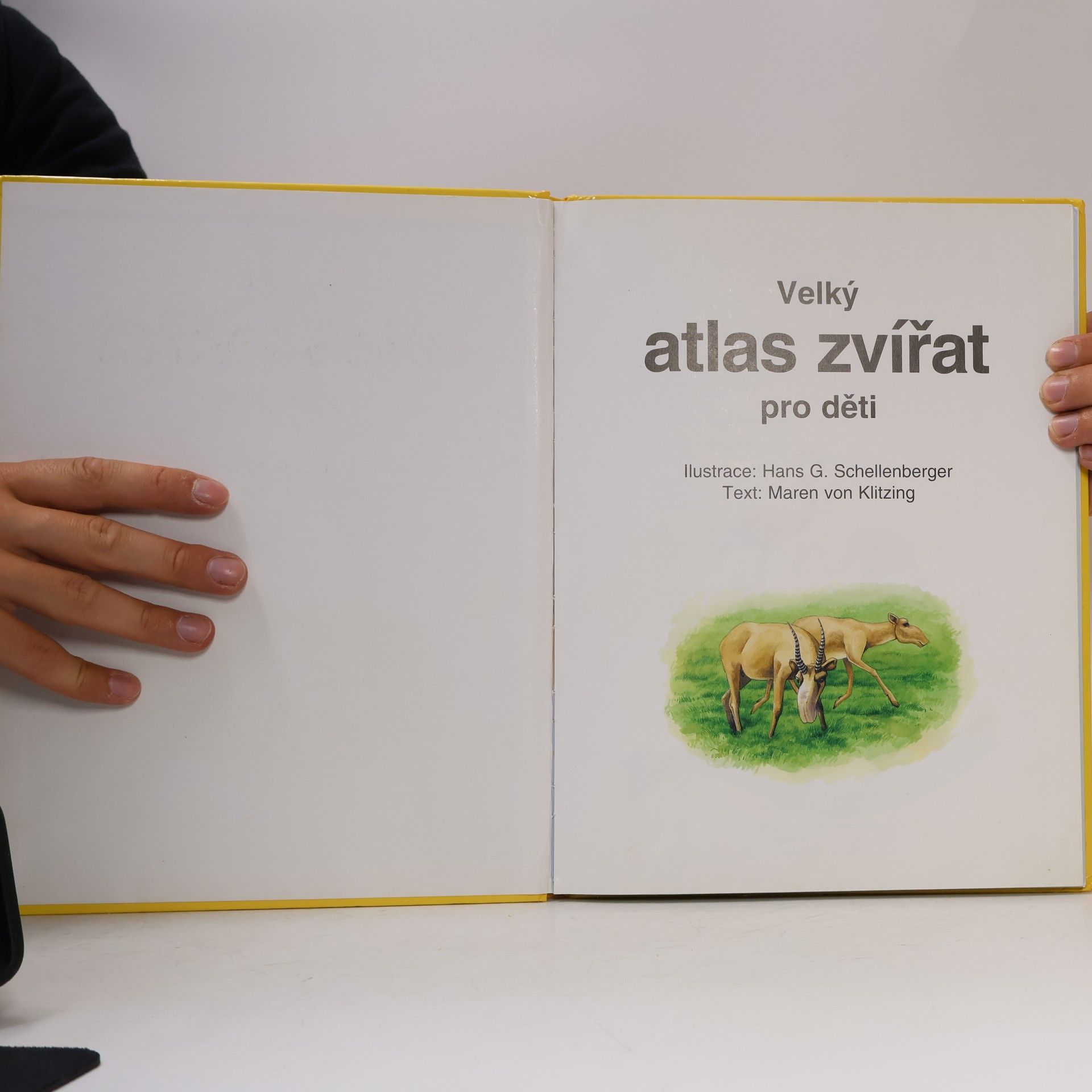 Hans G. Schellenberger Velký atlas zvířat pro děti