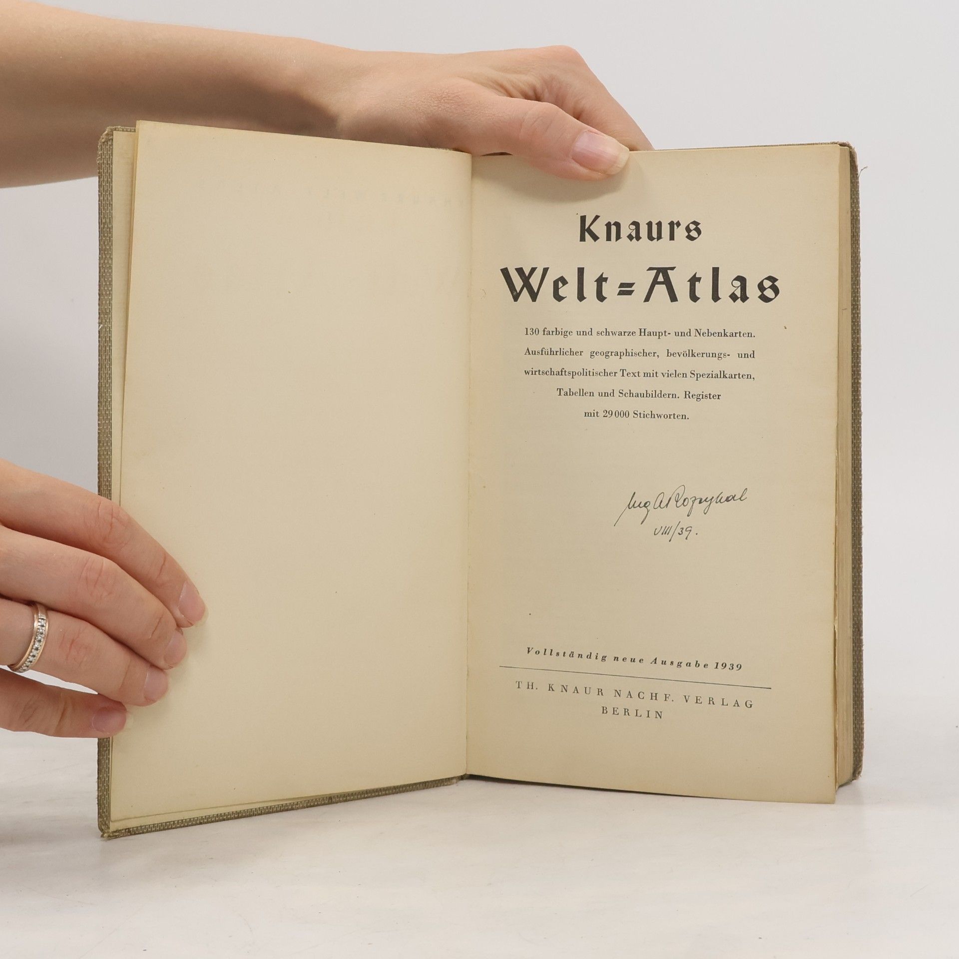 Autorenkollektiv Knaurs Welt-Atlas