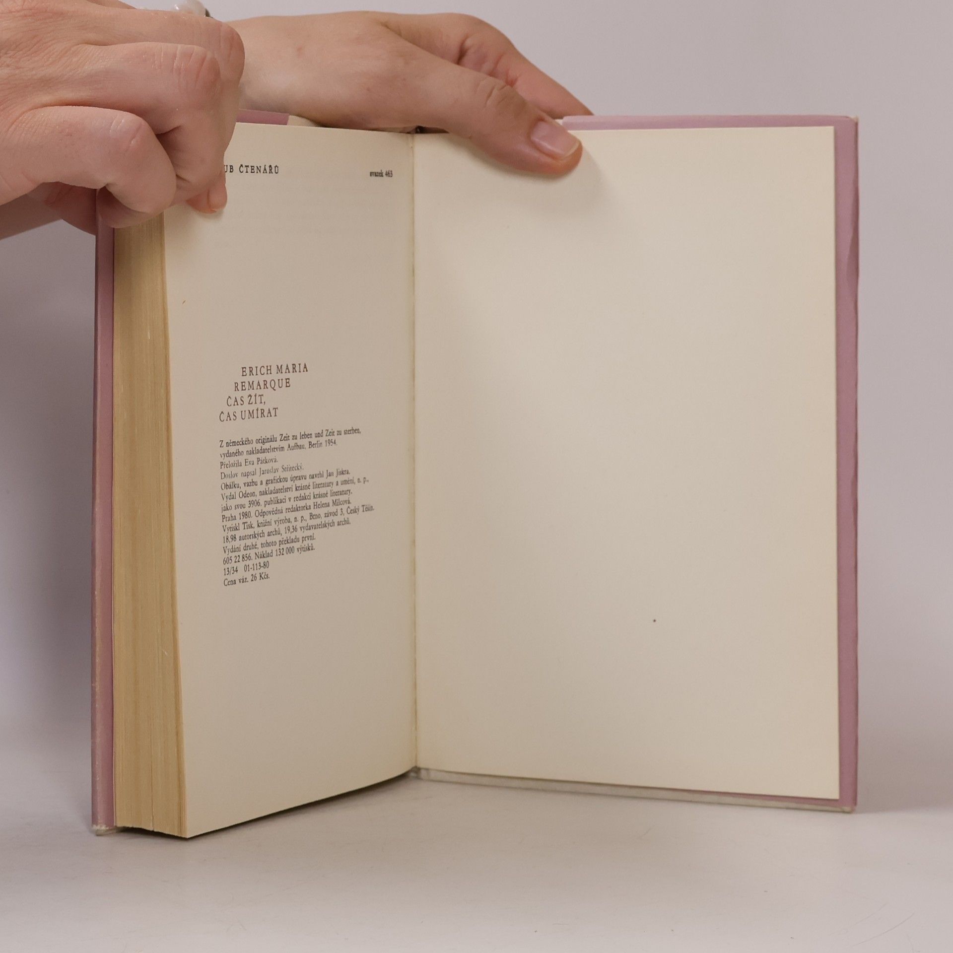 Erich Maria Remarque Čas žít, čas umírat