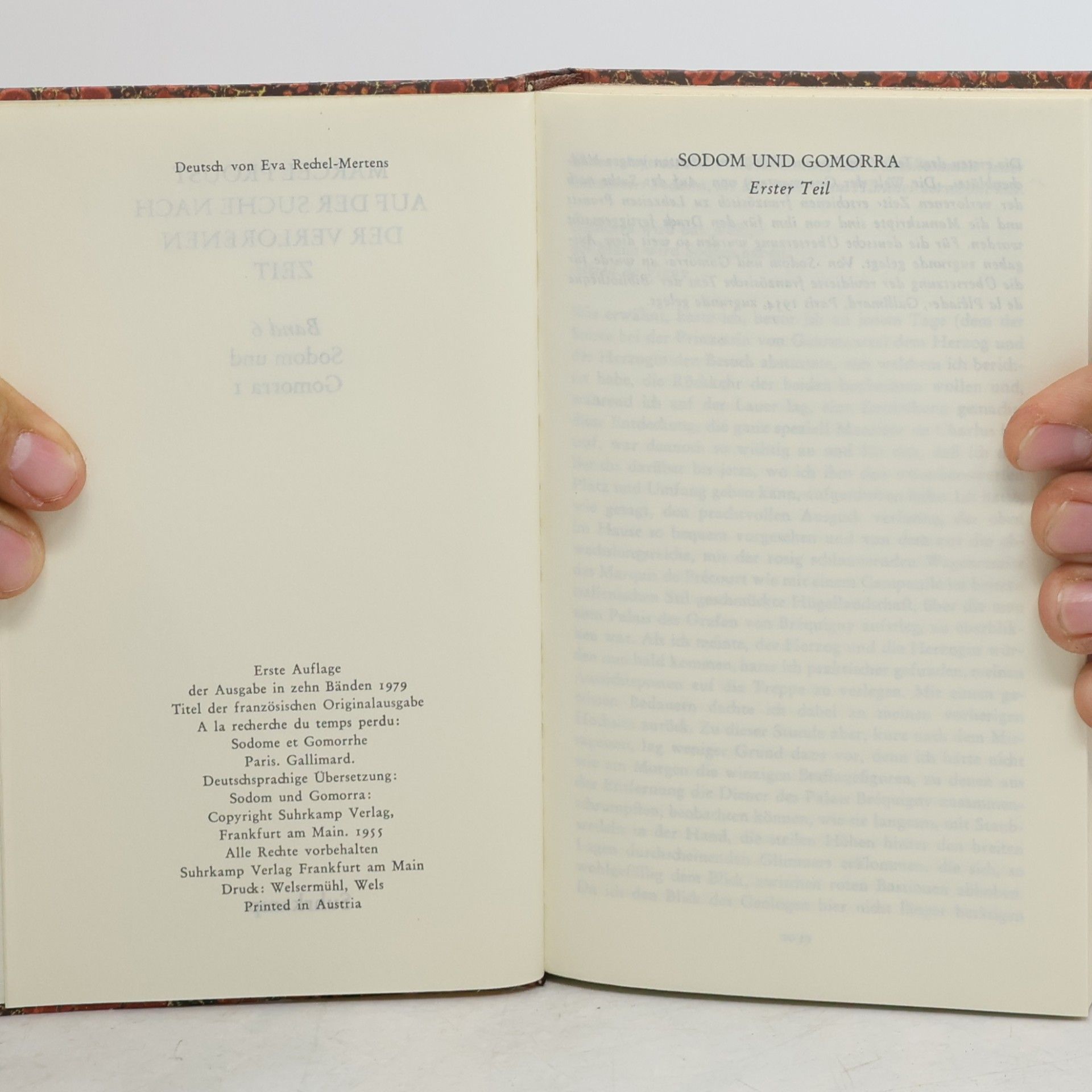 Marcel Proust Auf der Suche nach der verlorenen Zeit 6