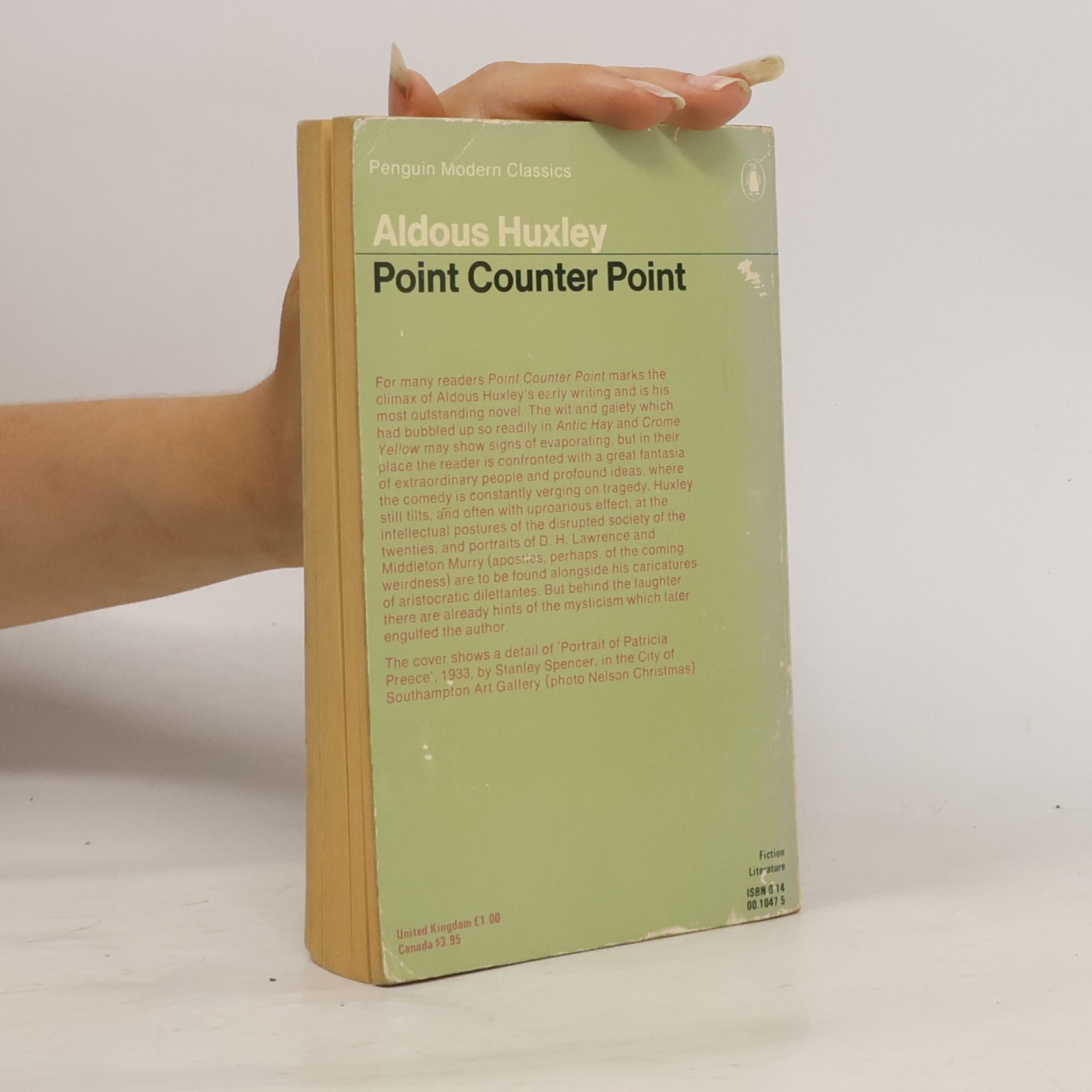 Aldous Huxley Point Counter Point