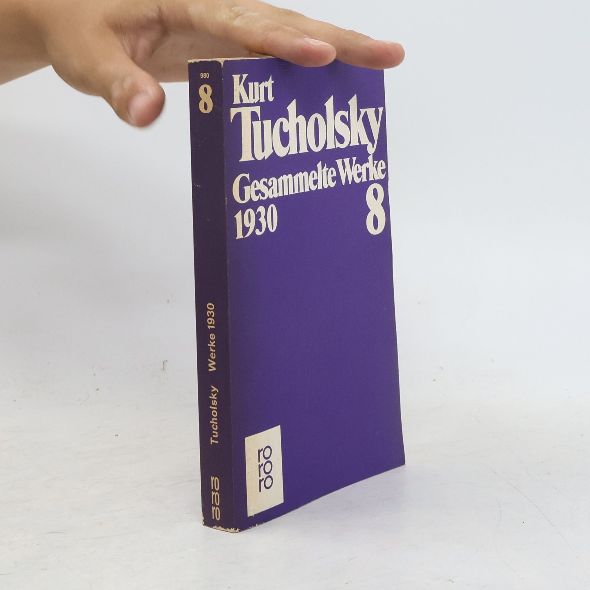 Kurt Tucholsky Gesammelte Werke VIII. 1930.