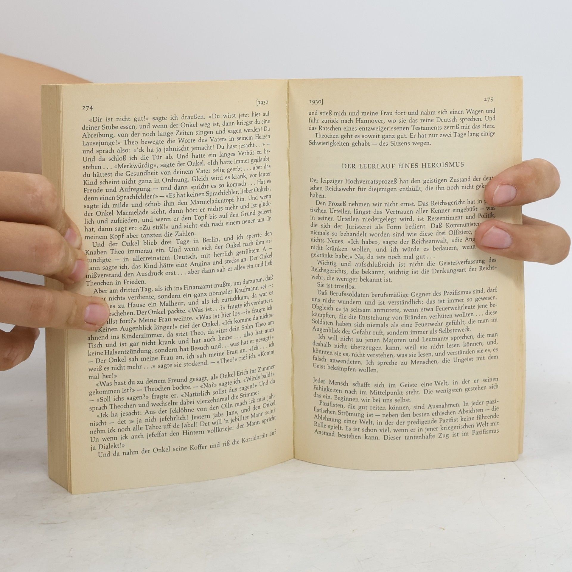 Kurt Tucholsky Gesammelte Werke VIII. 1930.
