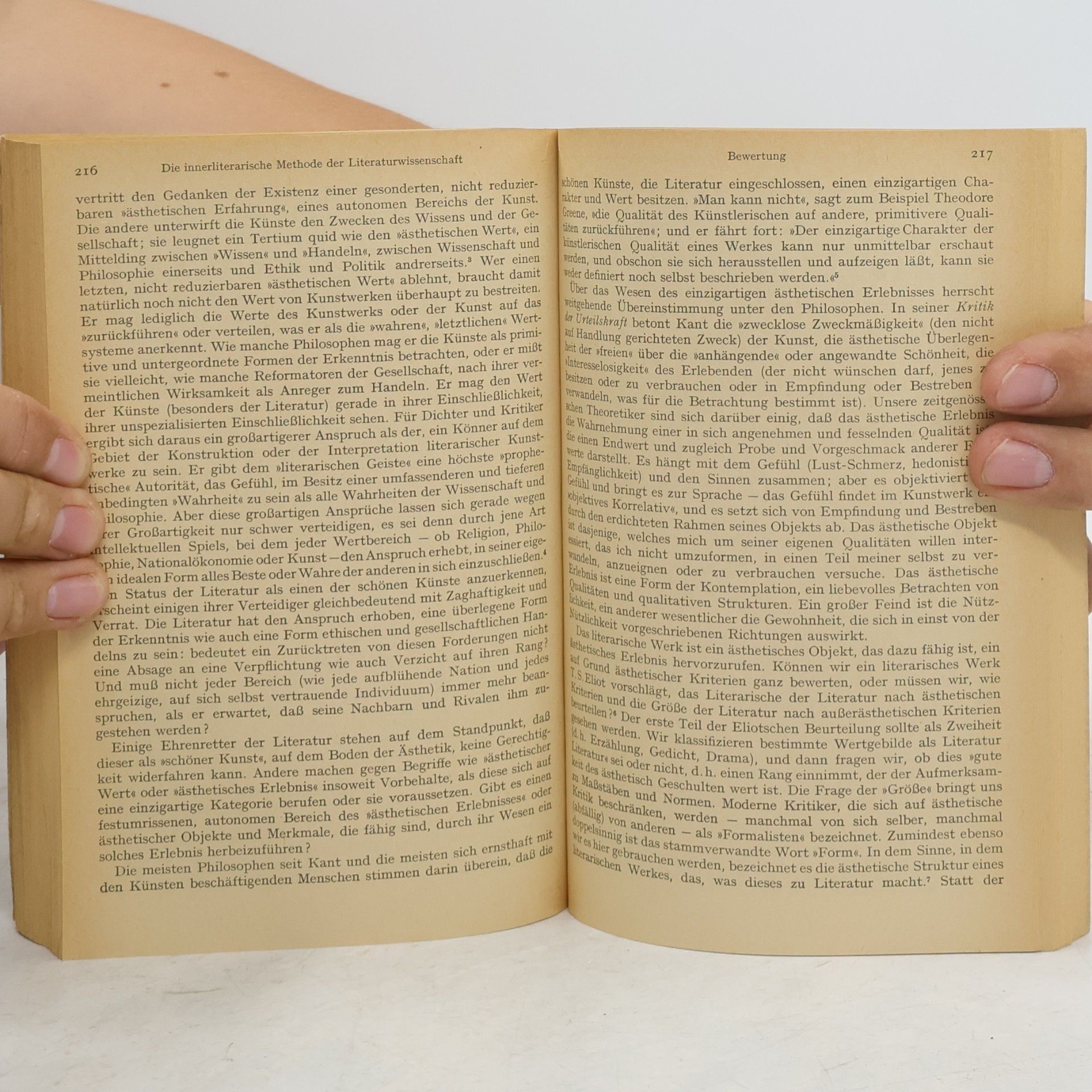 René Wellek Theorie der Literatur