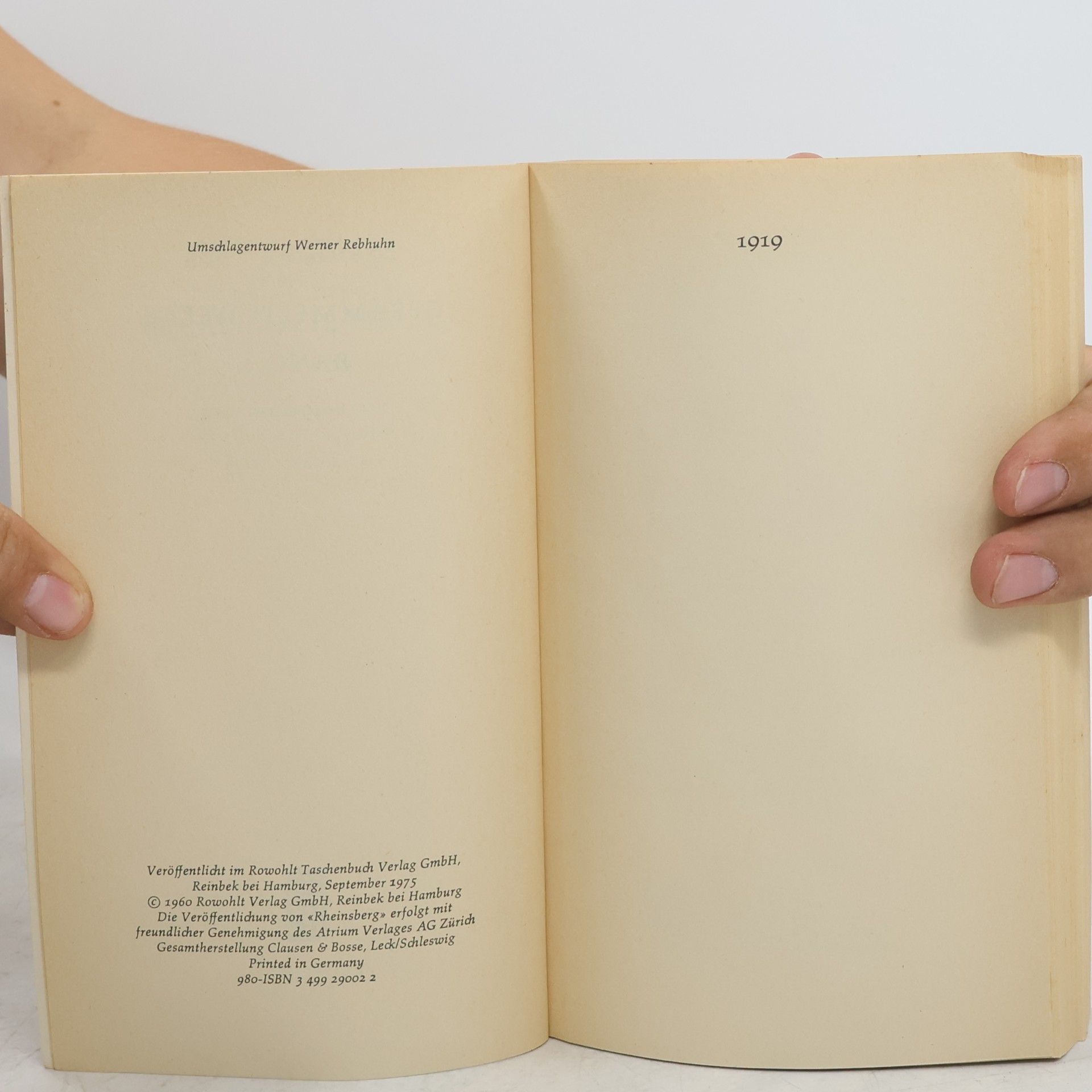 Kurt Tucholsky Gesammelte Werke II. 1919 - 1920.