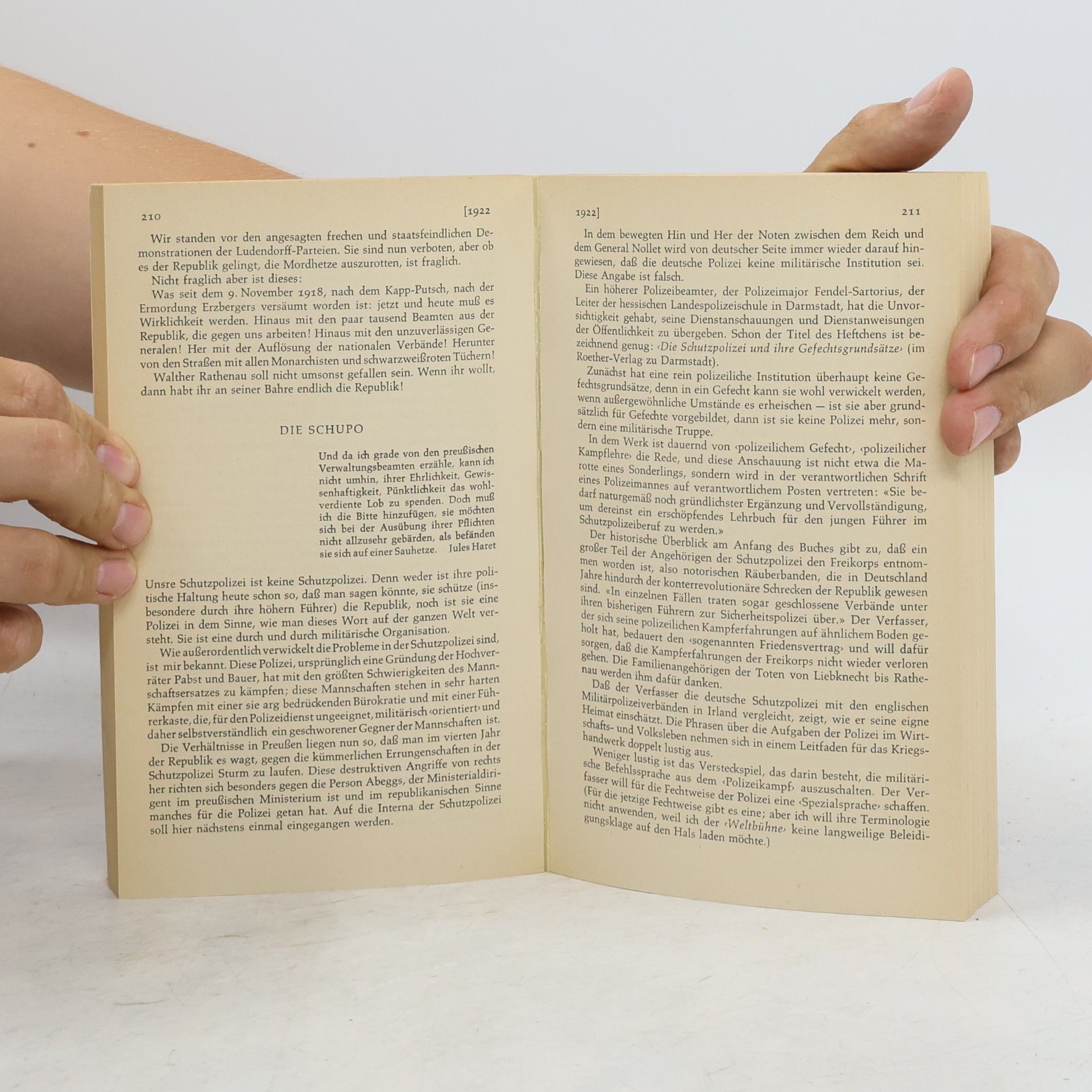 Kurt Tucholsky Gesammelte Werke III. 1921 - 1924.
