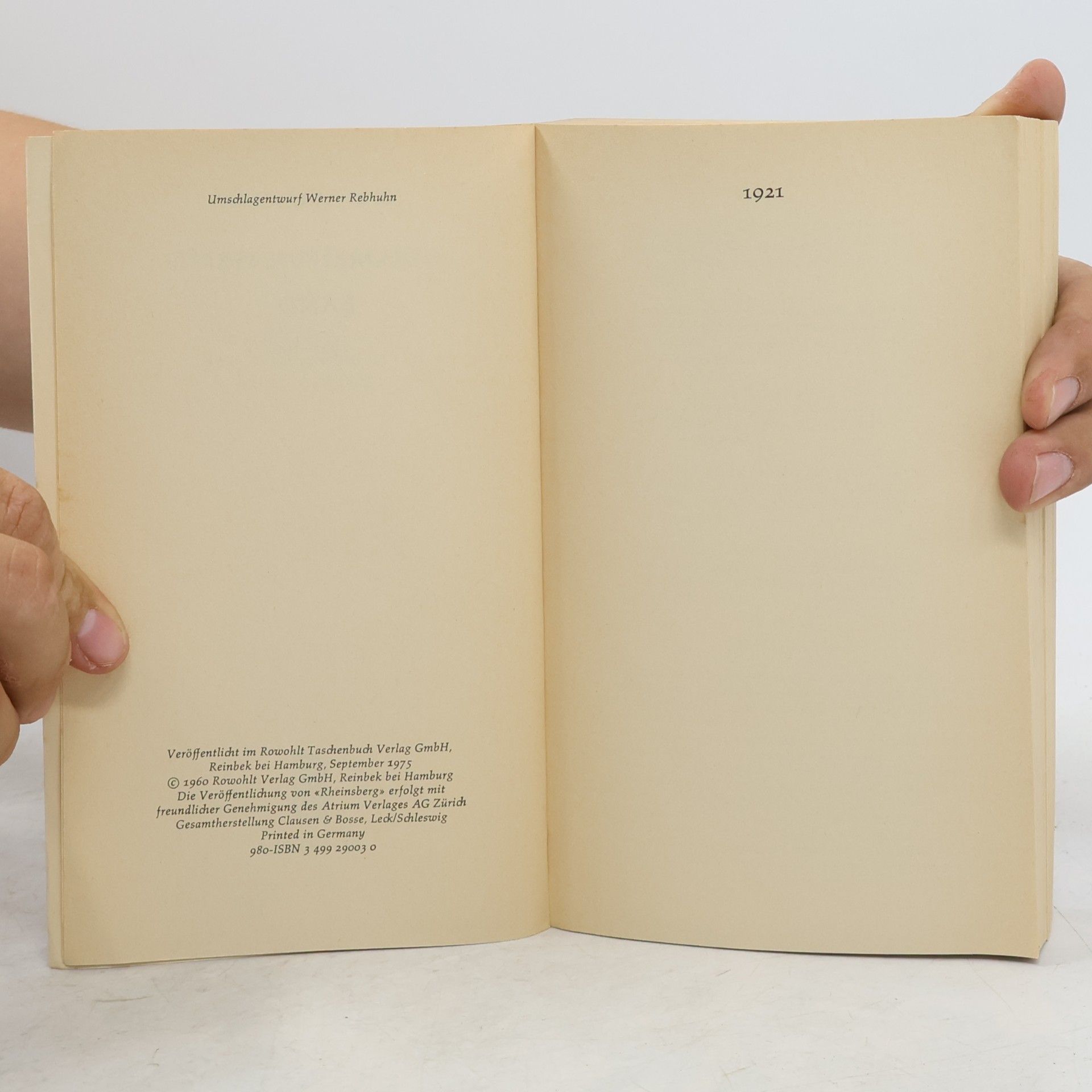 Kurt Tucholsky Gesammelte Werke III. 1921 - 1924.