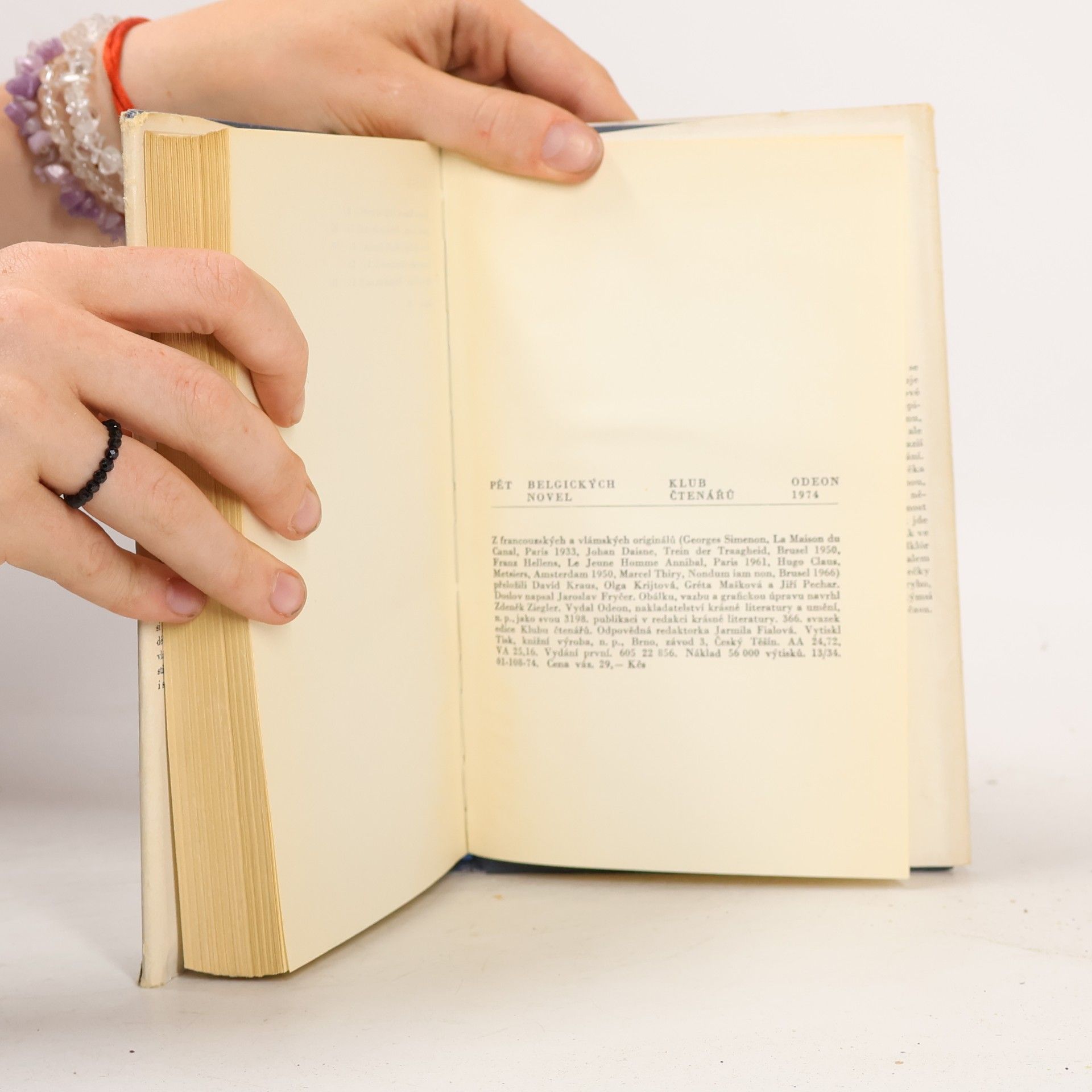 Kolektiv autorů Pět belgických novel