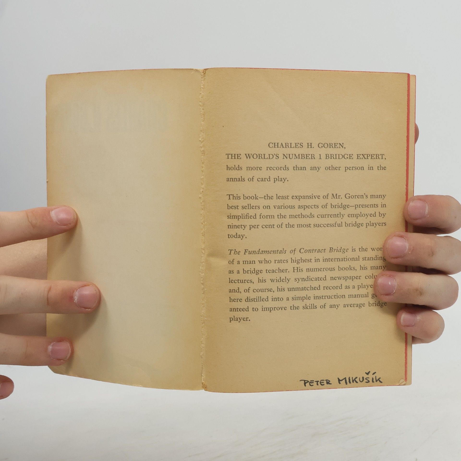 Charles Henry Goren The Fundamentals of Contract Bridge