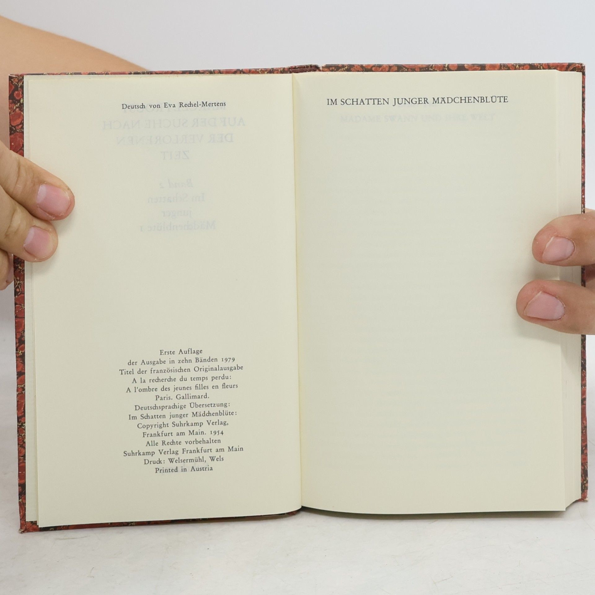 Marcel Proust Auf der suche nach der verlorenen Zeit. Band 2