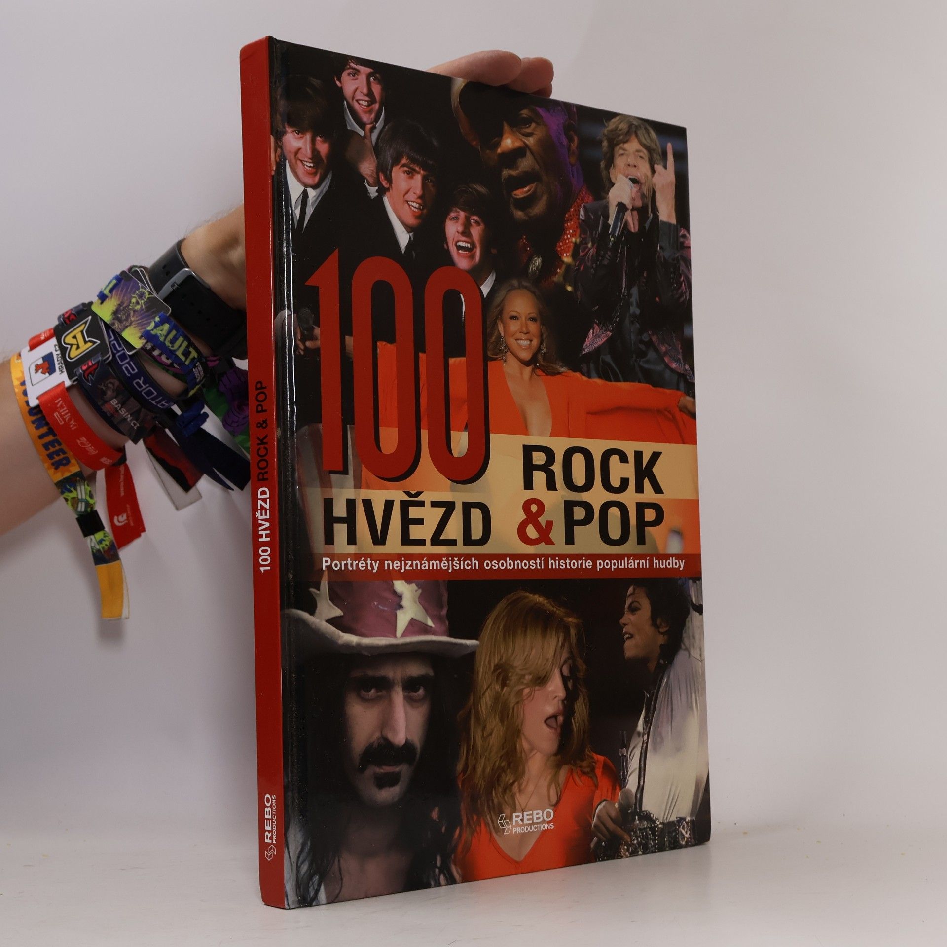 Martina Handwerker 100 hvězd rock & pop. Portréty nejznámějších osobností historie populární hudby