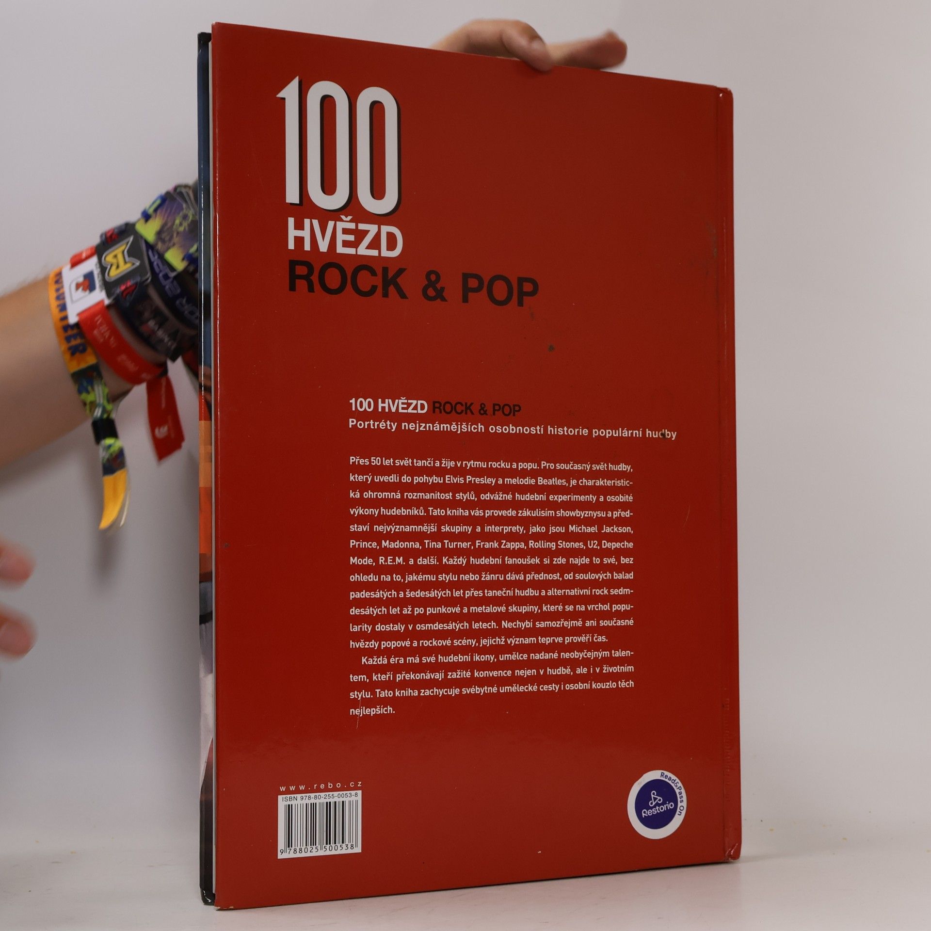 Martina Handwerker 100 hvězd rock & pop. Portréty nejznámějších osobností historie populární hudby
