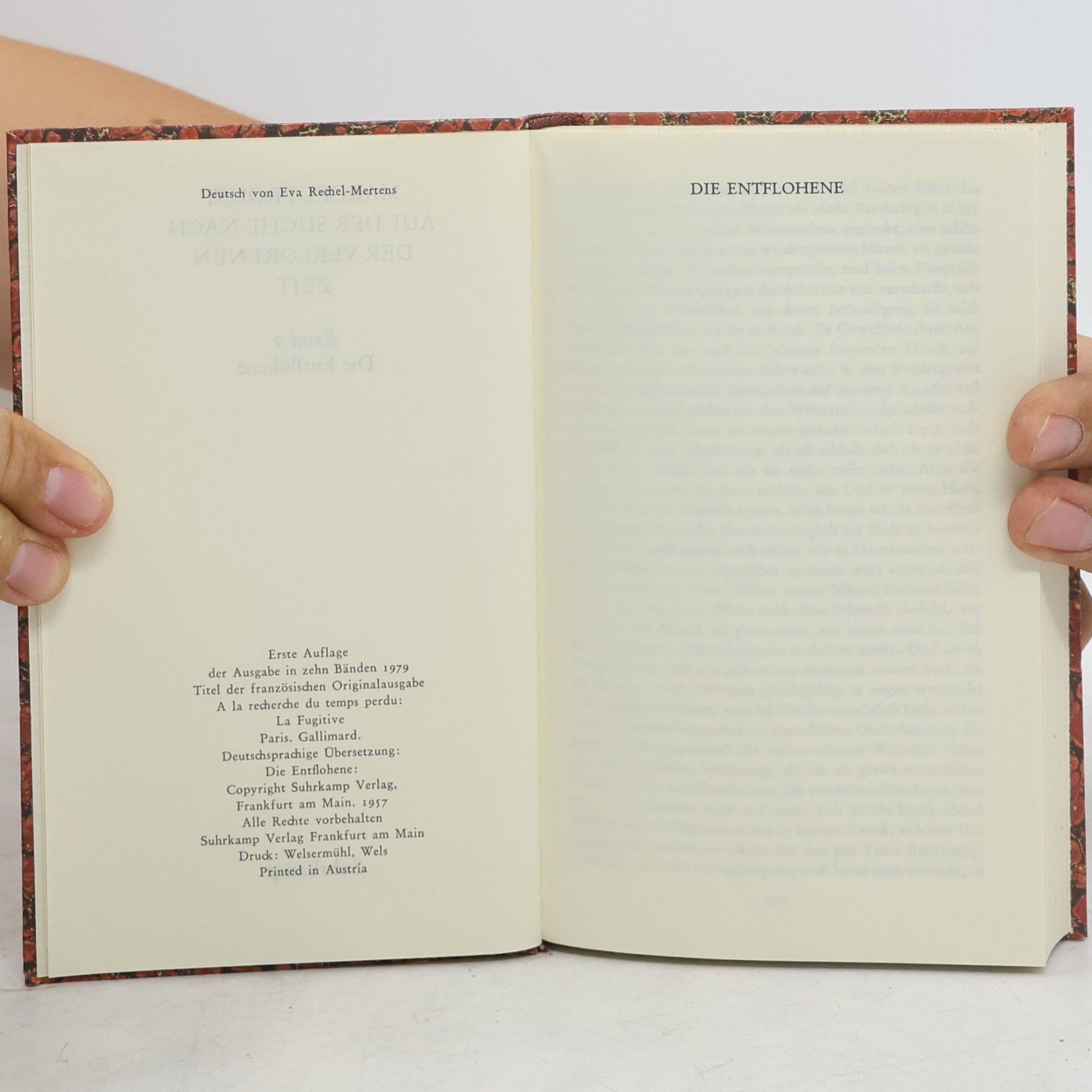 Marcel Proust Auf der suche nach der Verlorenen Zeit. Band 9