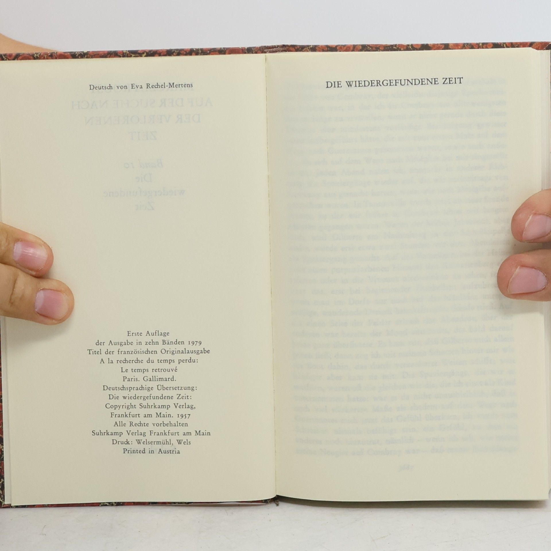 Marcel Proust Auf der Suche nach der verlorenen Zeit. Band 10