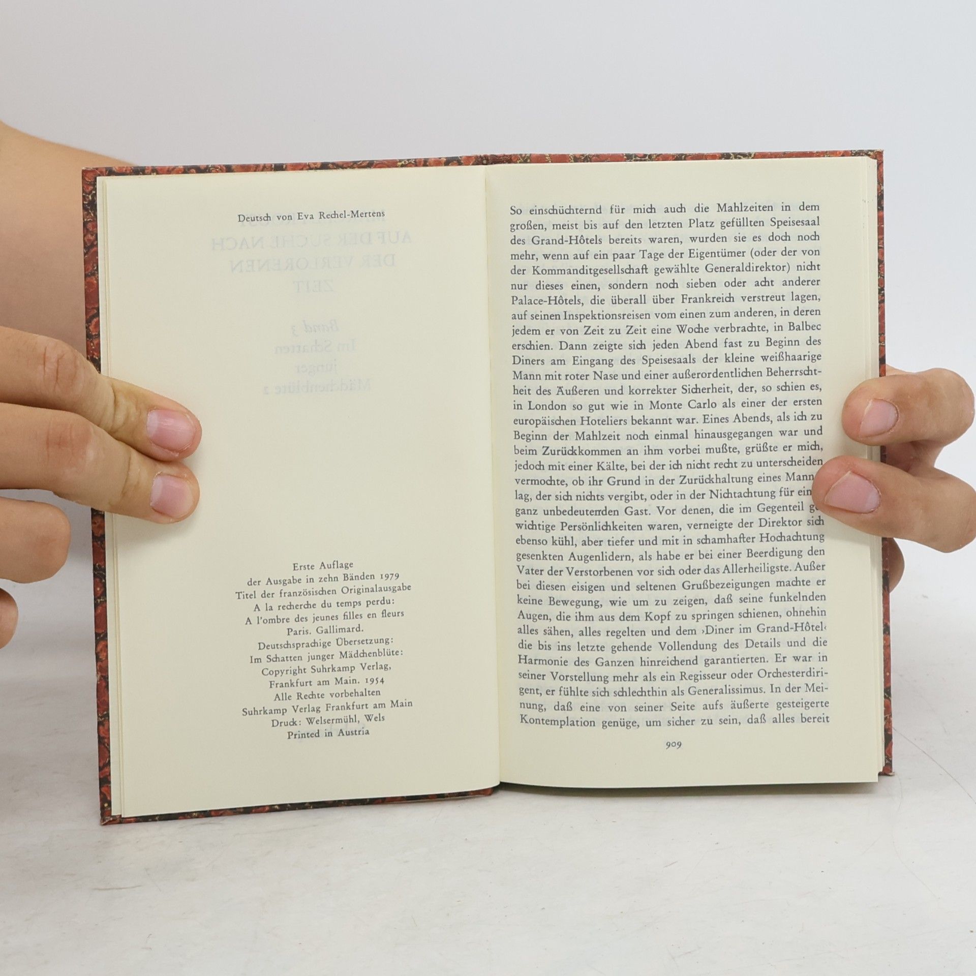 Marcel Proust Auf der Suche nach der verlorenen Zeit 3