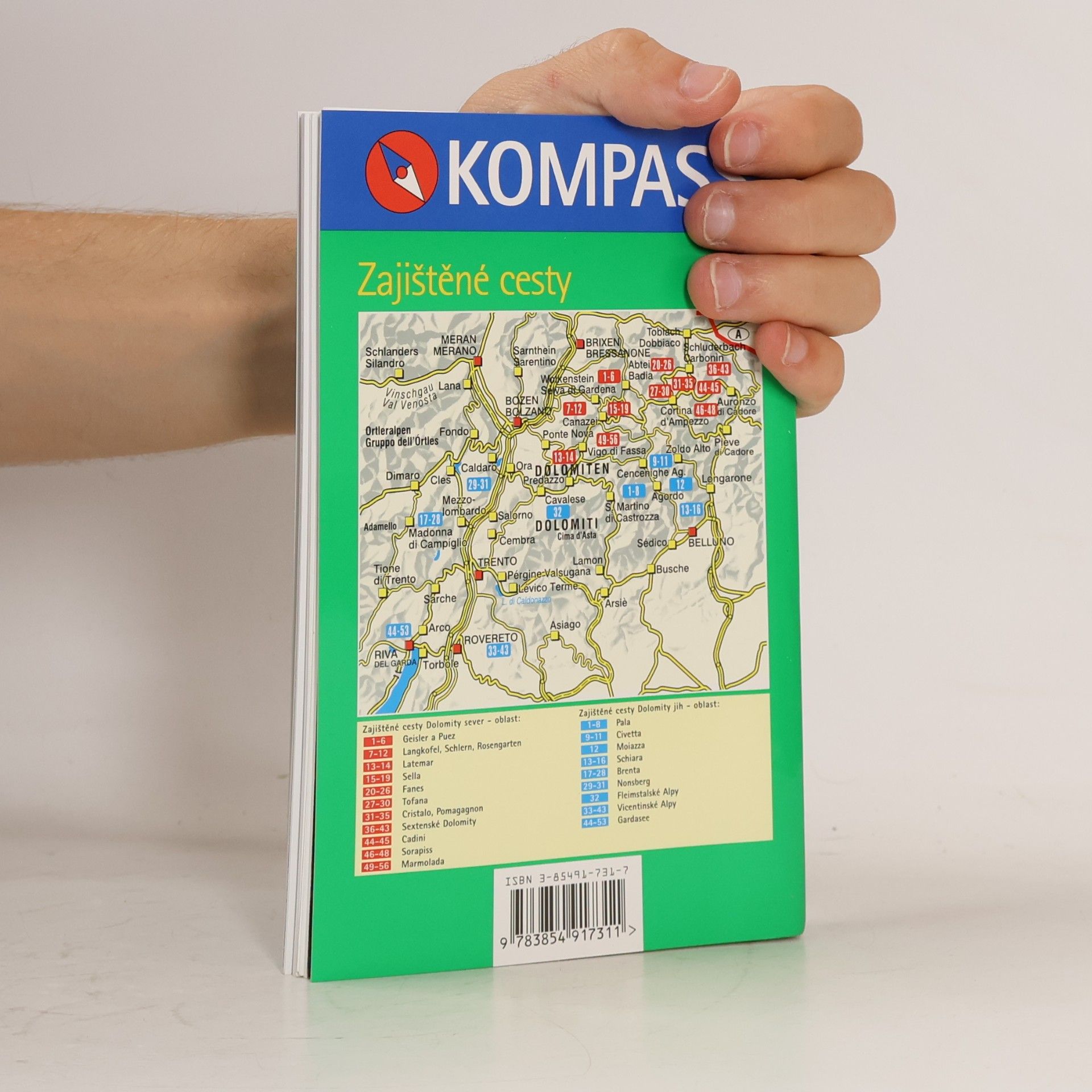 Otokar Simm Dolomity jih : [Brenta, hory okolí Lago di Garda]