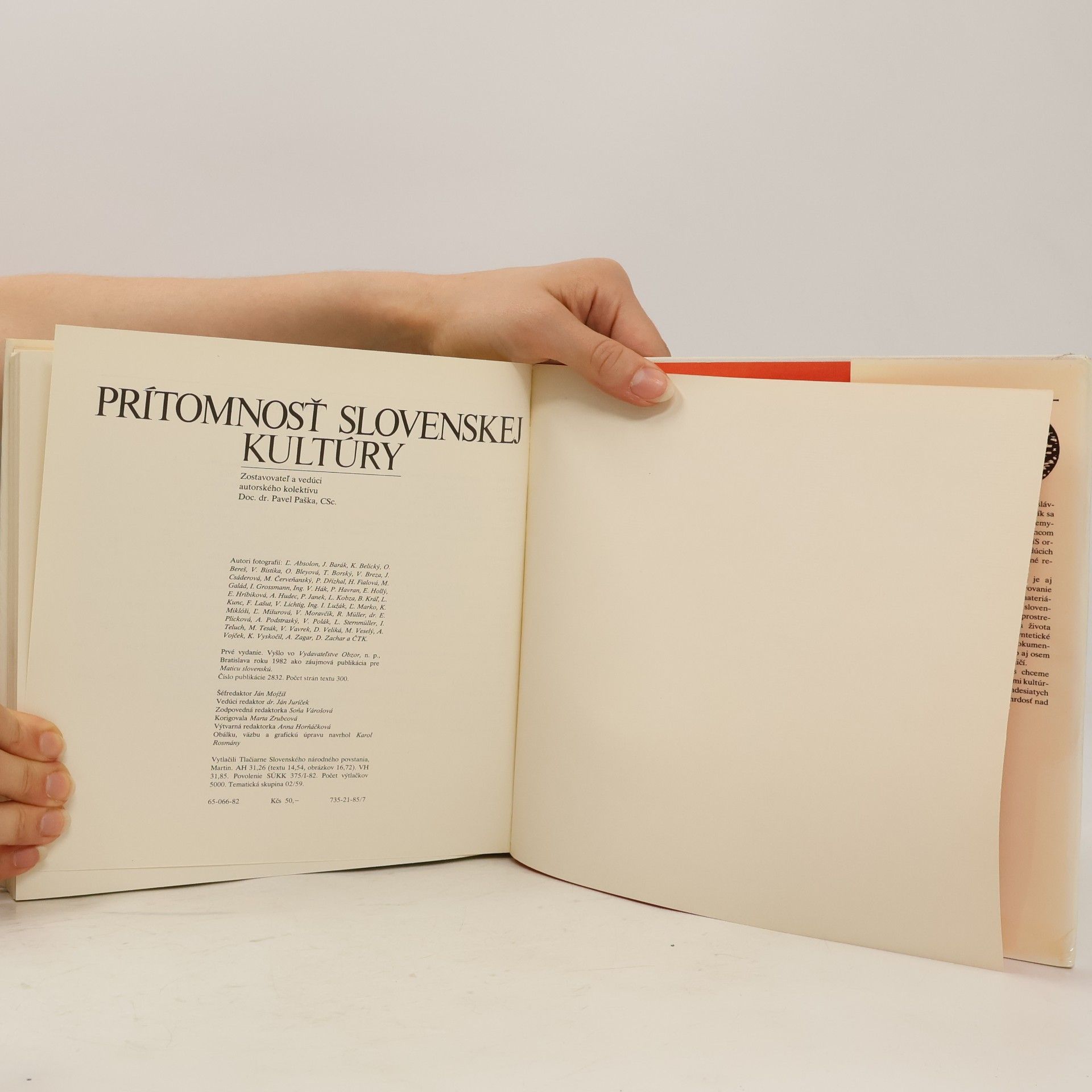 Autorenkollektiv Prítomnosť Slovenskej kultúry