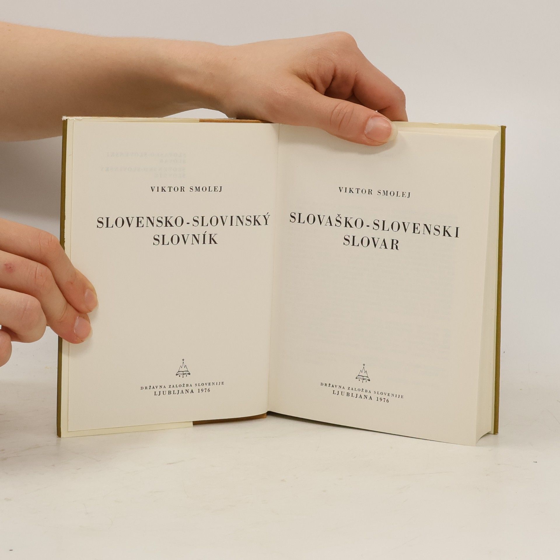 Viktor Smolej Slovaško-slovenski-slovar