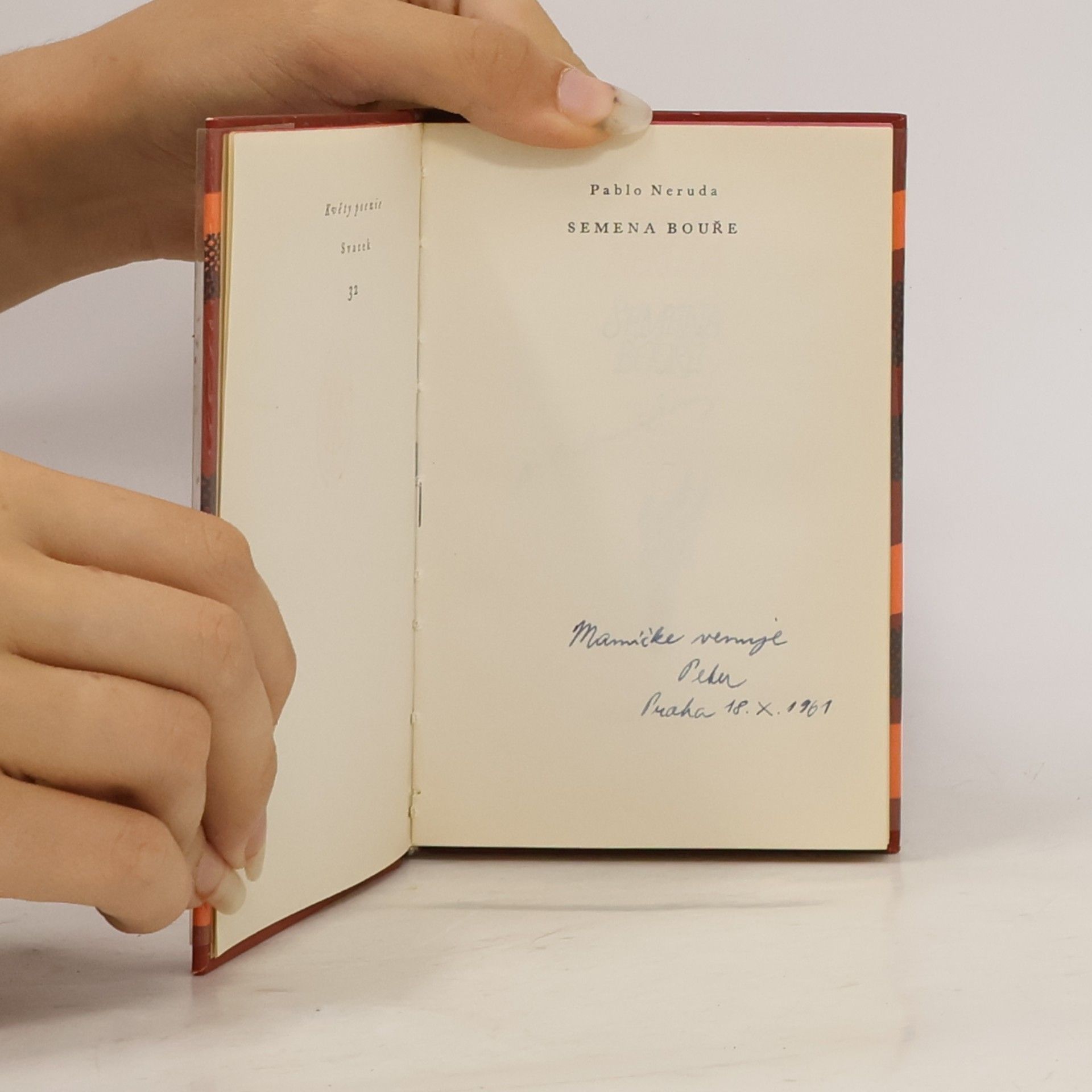 Pablo Neruda Semena bouře