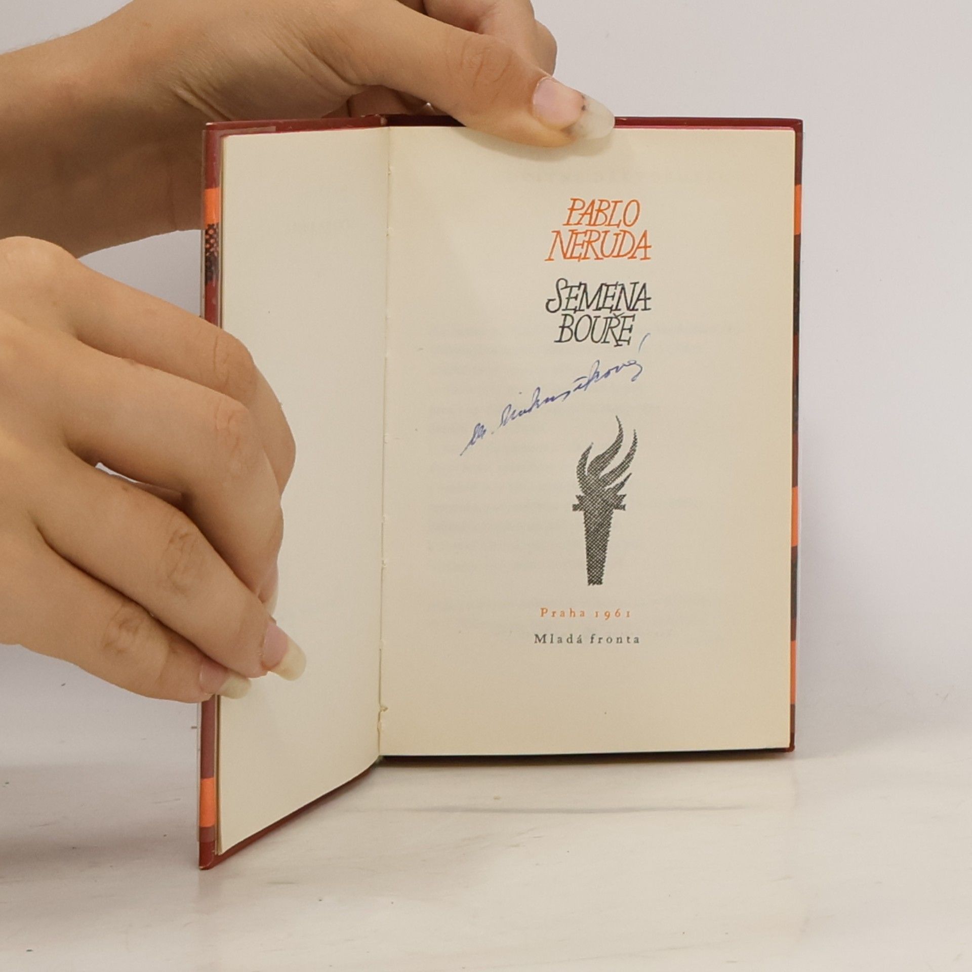 Pablo Neruda Semena bouře
