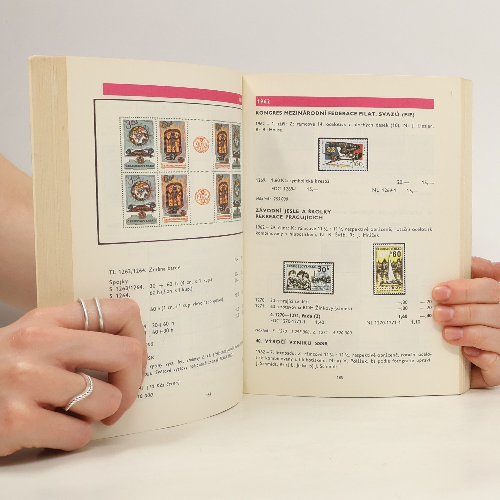 Kolektív autorov Katalog poštovních známek. Československo 1980