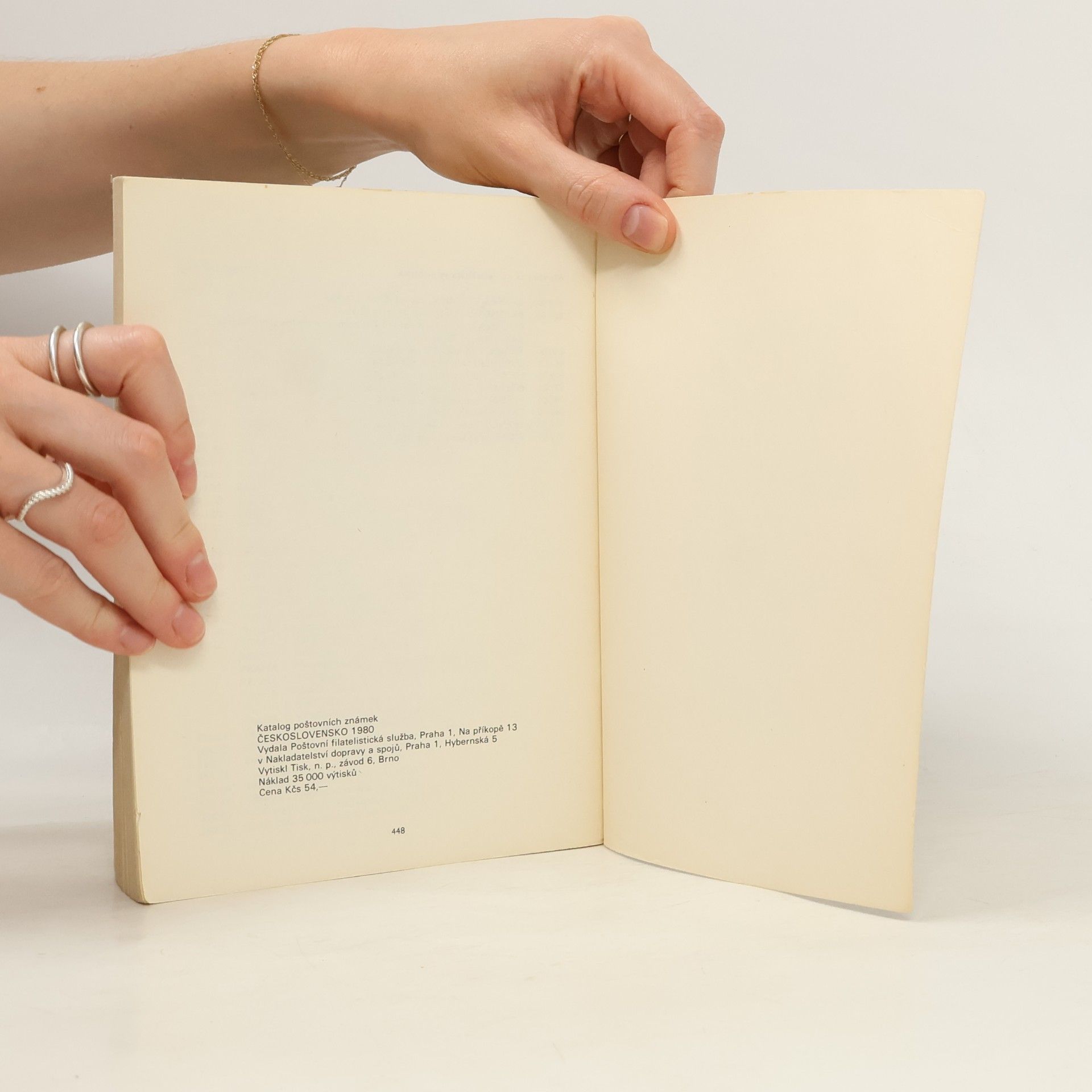 Kolektív autorov Katalog poštovních známek. Československo 1980