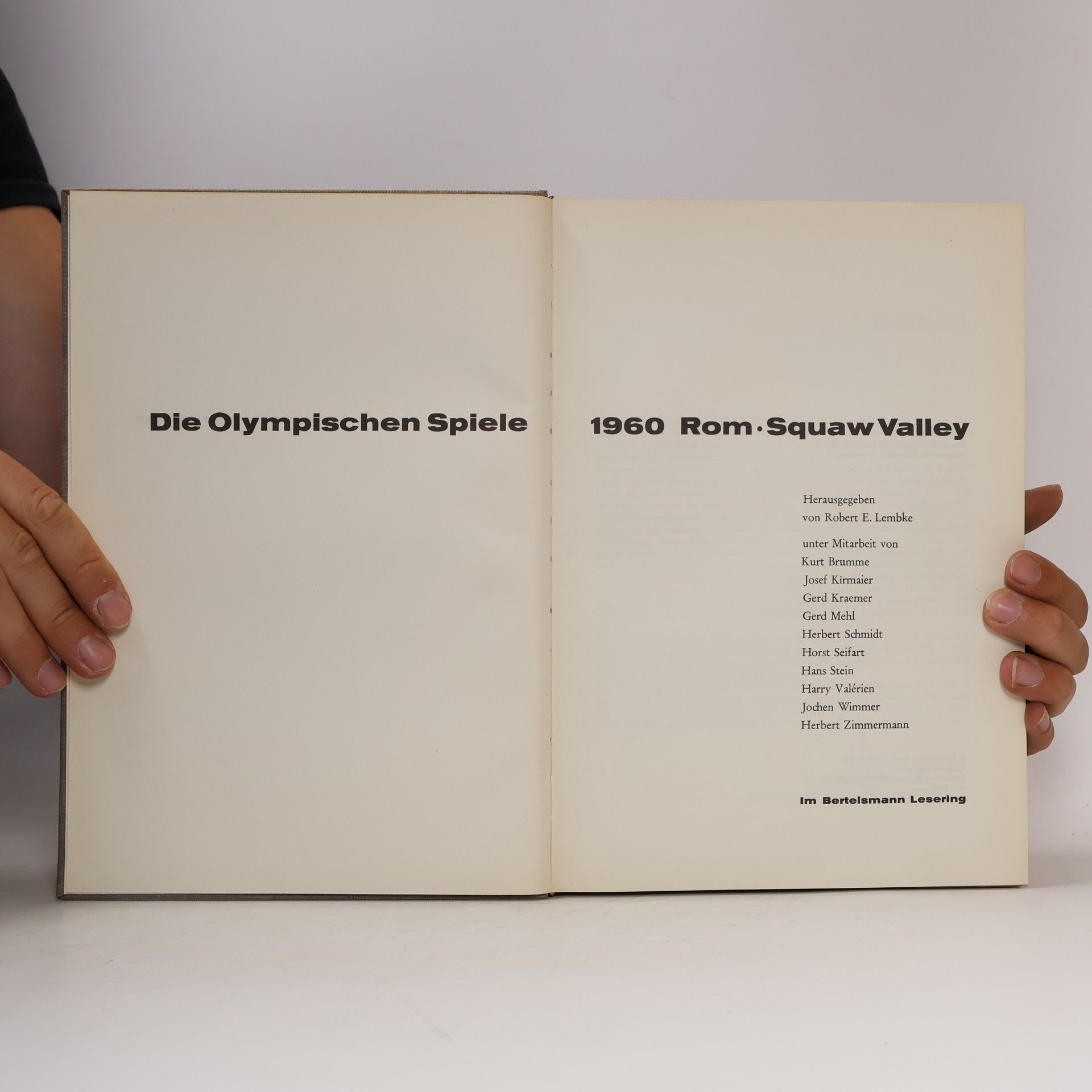 Kolektiv autorů Die Olympischen Spiele 1960