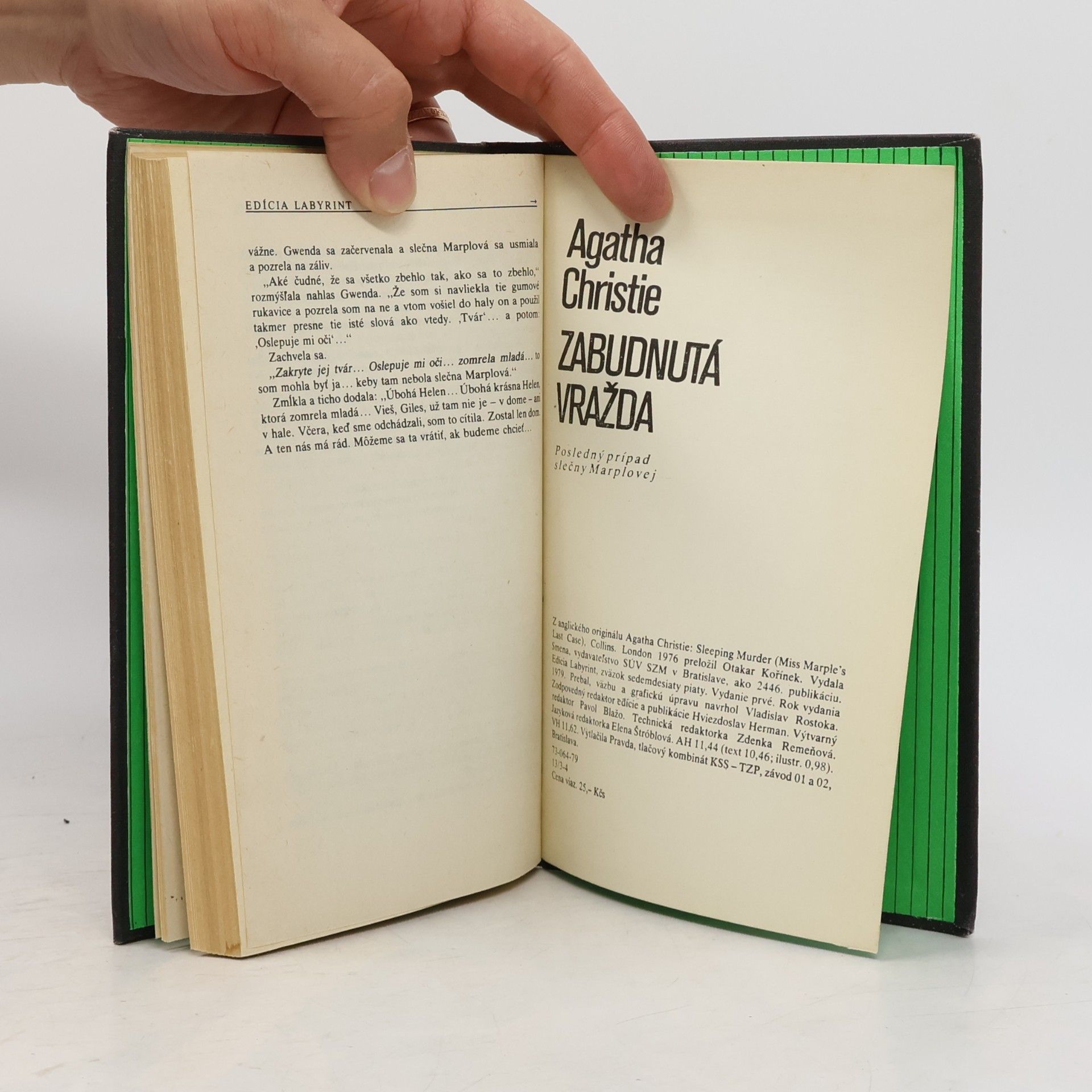 Agatha Christie Zabudnutá vražda